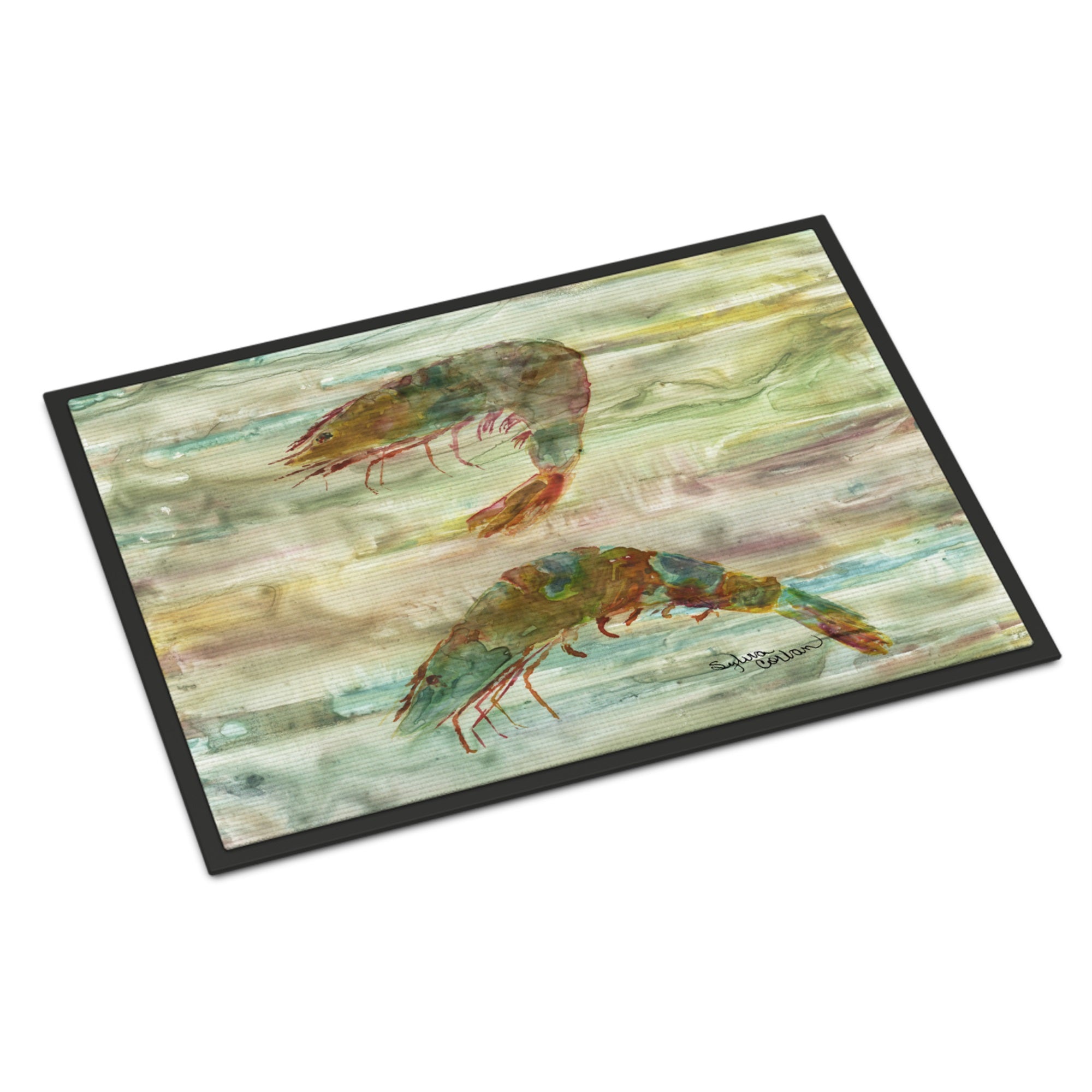 Shrimp Sunset Indoor Or Outdoor Mat 24X36
