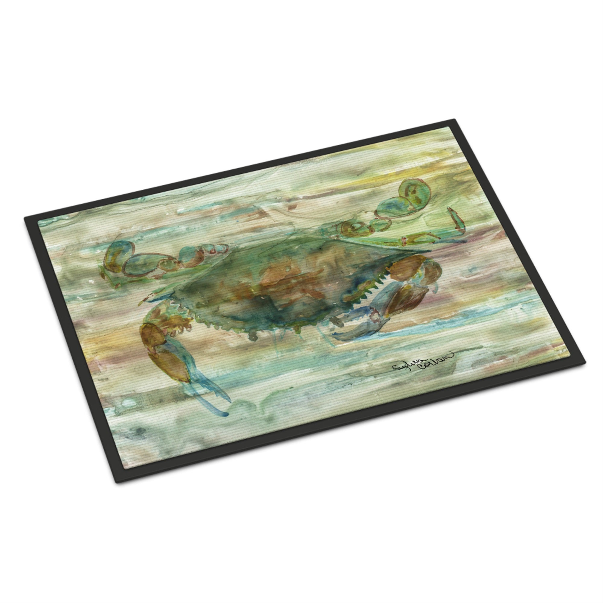 Crab A Leg Up Sunset Indoor Or Outdoor Mat 24X36