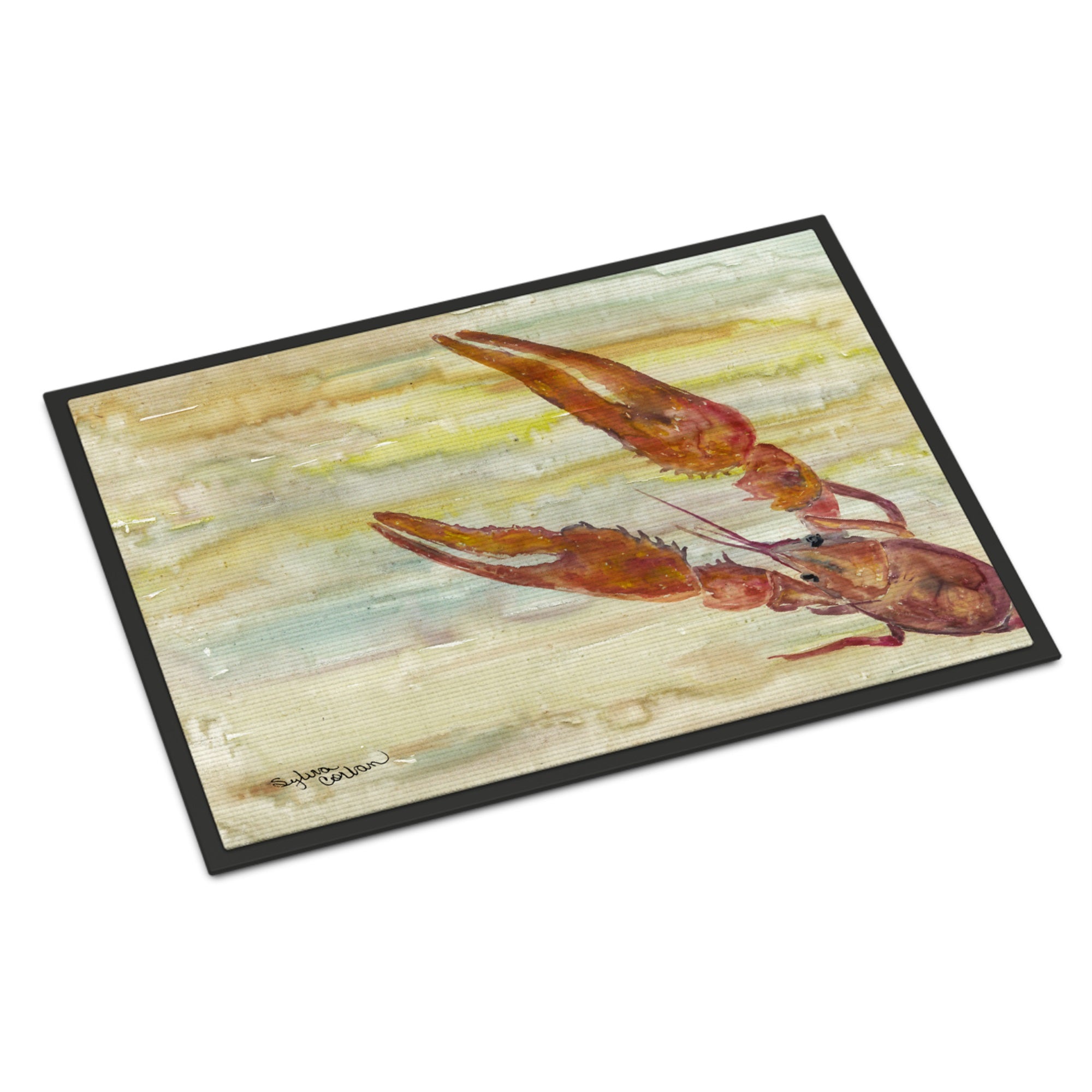 Crawfish Yellow Sky Indoor Or Outdoor Mat 24X36