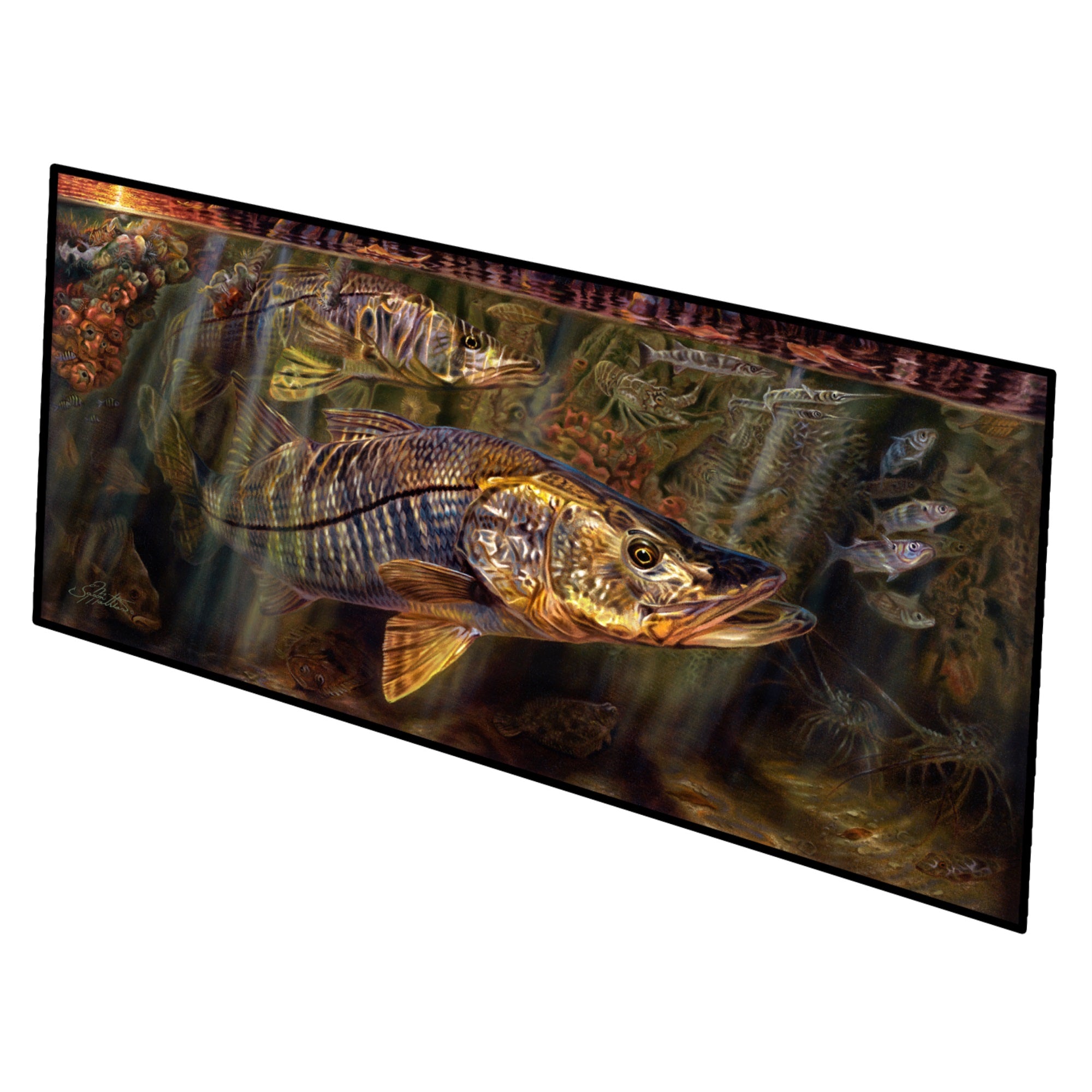 Grove Garden Snook Indoor Or Outdoor Runner Mat 28X58