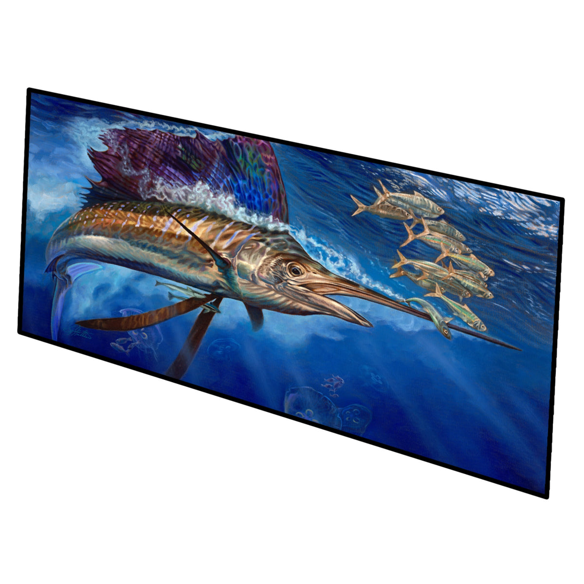 Majesty Sailfish Indoor Or Outdoor Runner Mat 28X58