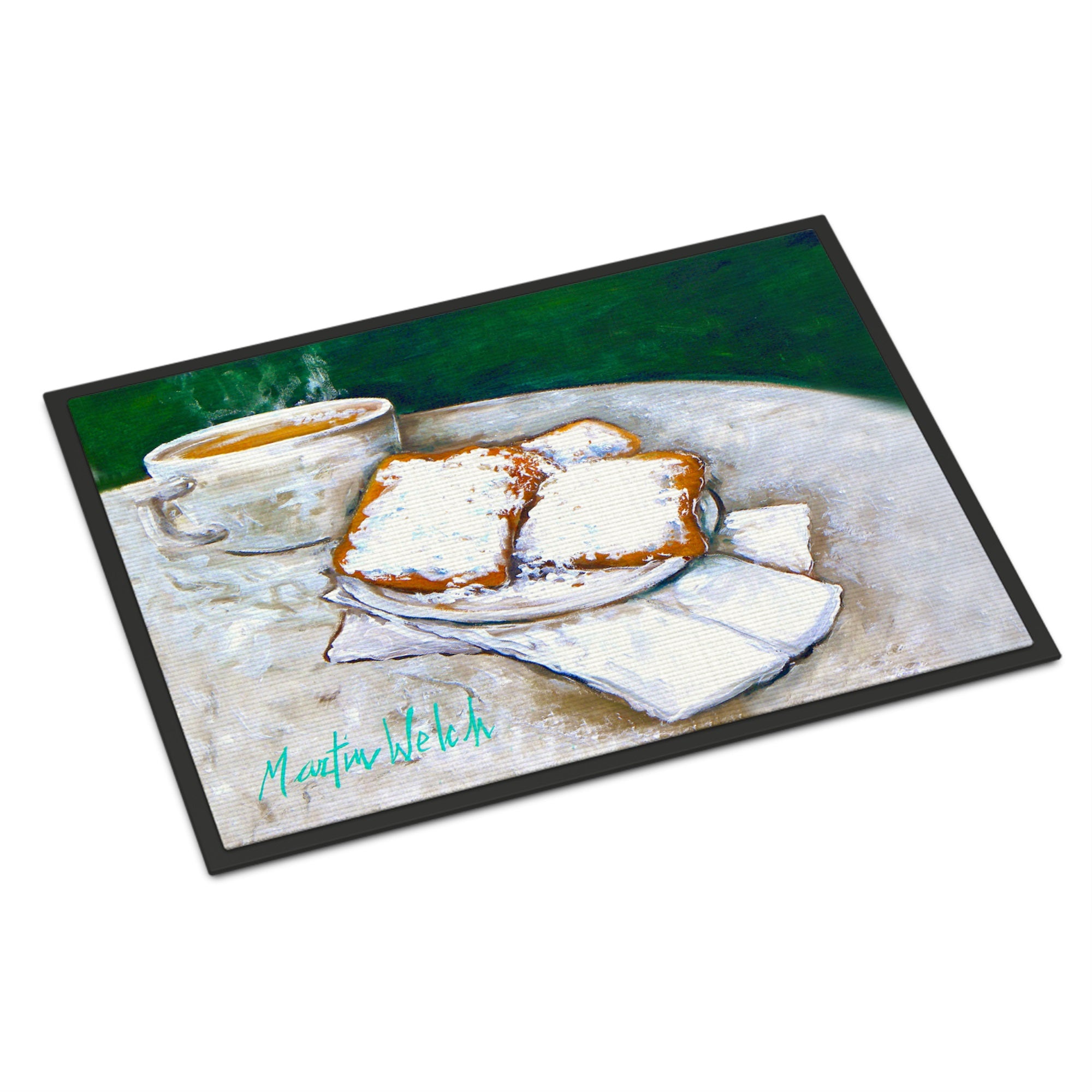 Breakfast Delight Beignets Indoor Or Outdoor Mat 24X36