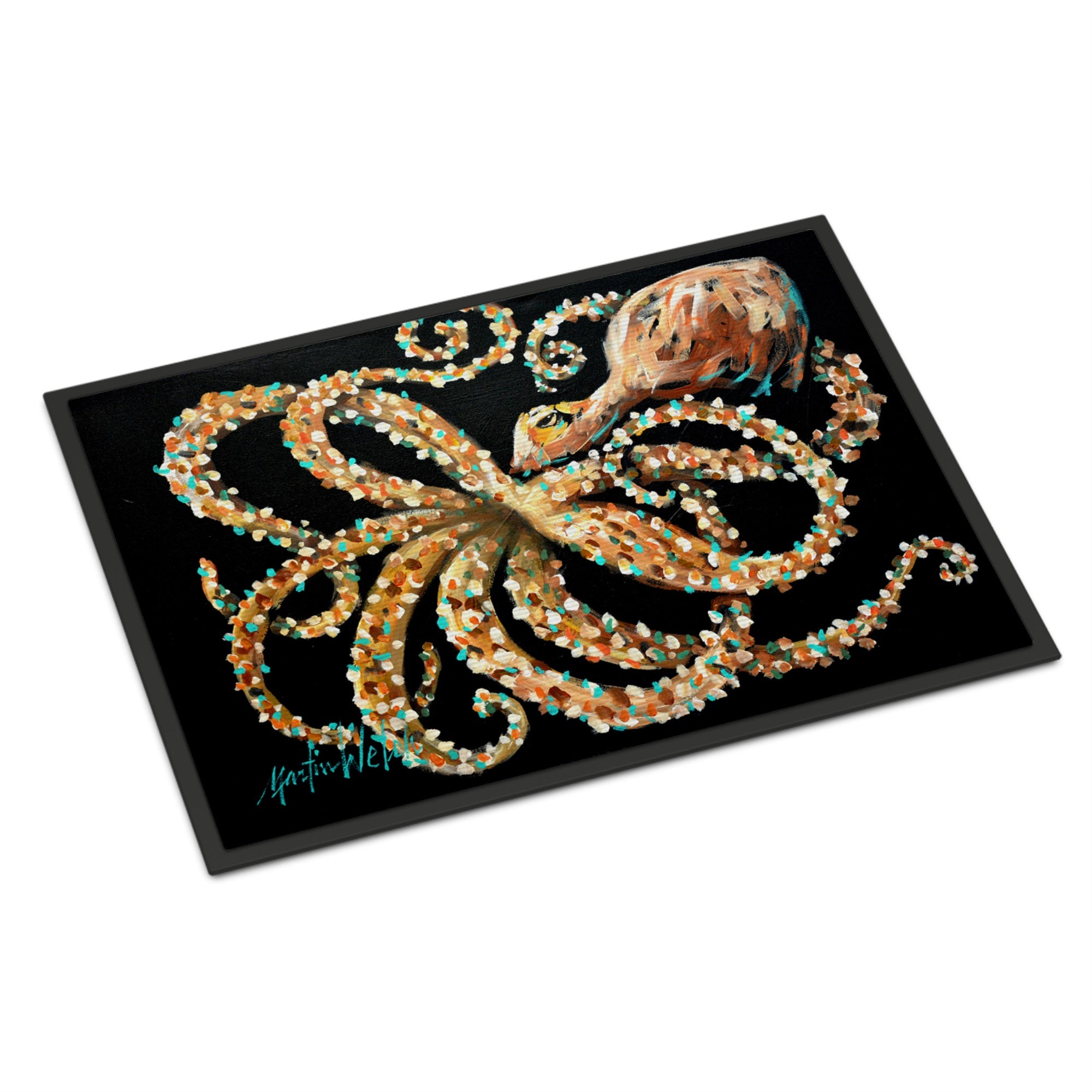 Eye On You Octopus Indoor Or Outdoor Mat 18X27