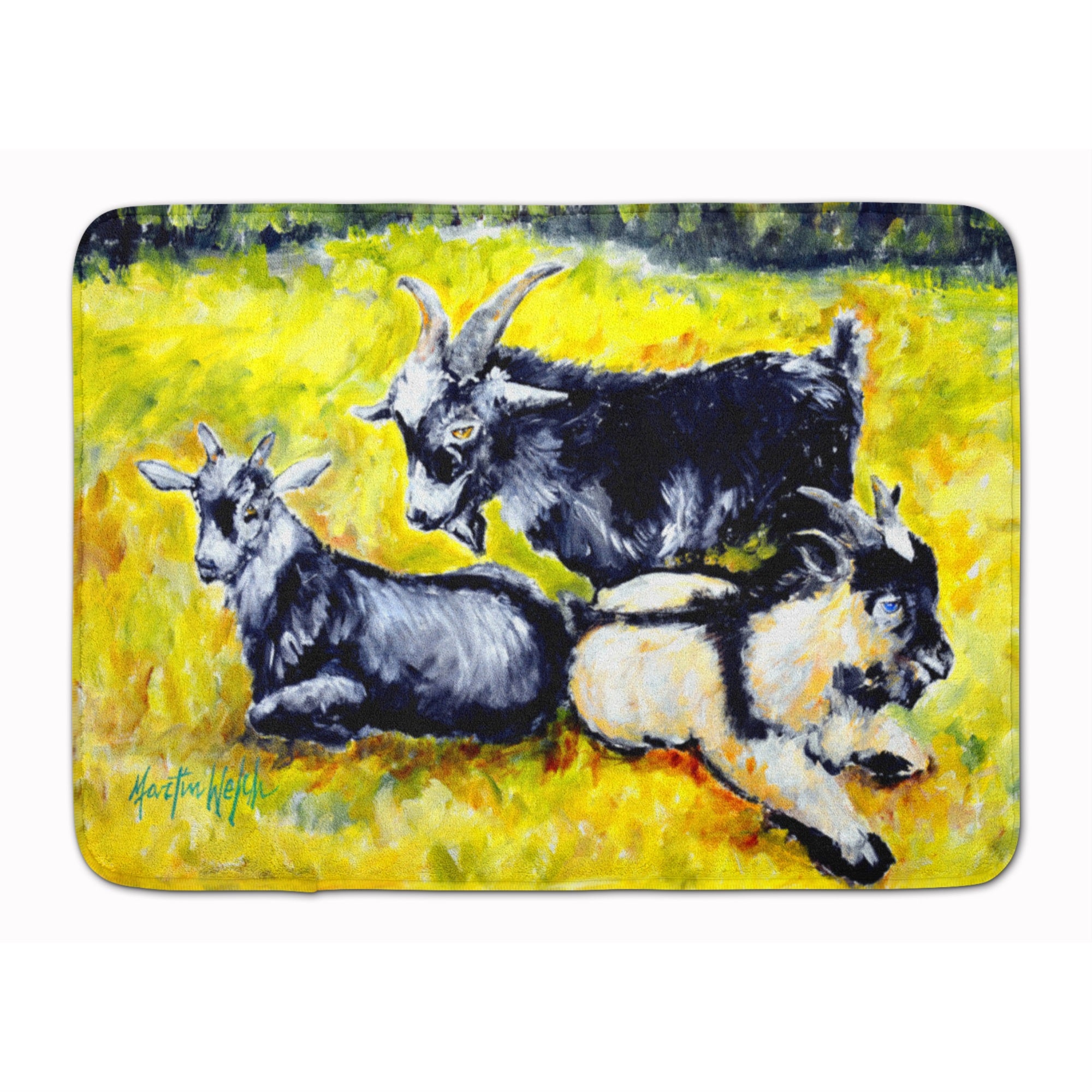 Three Goats Machine Washable Memory Foam Mat
