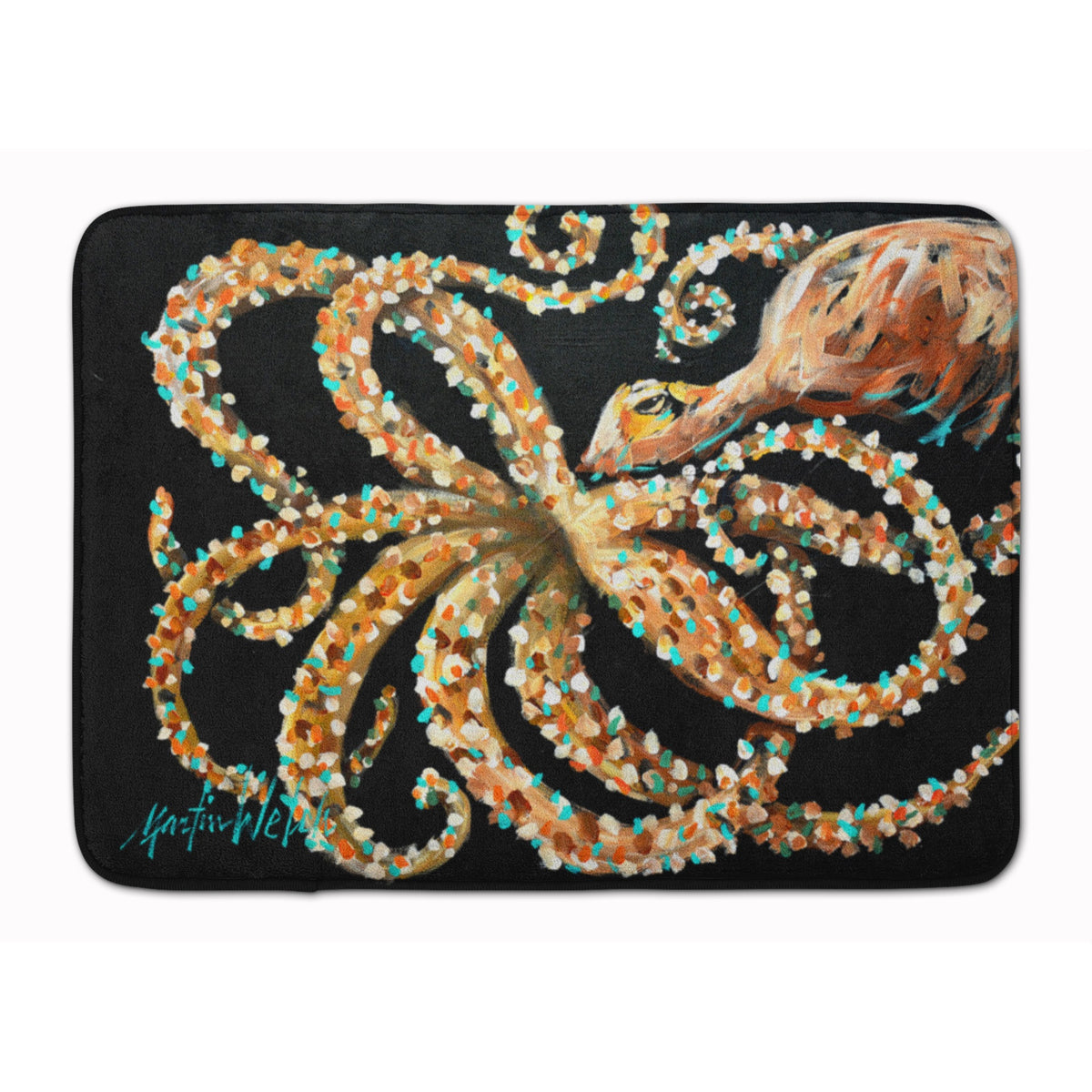 Eye On You Octopus Machine Washable Memory Foam Mat