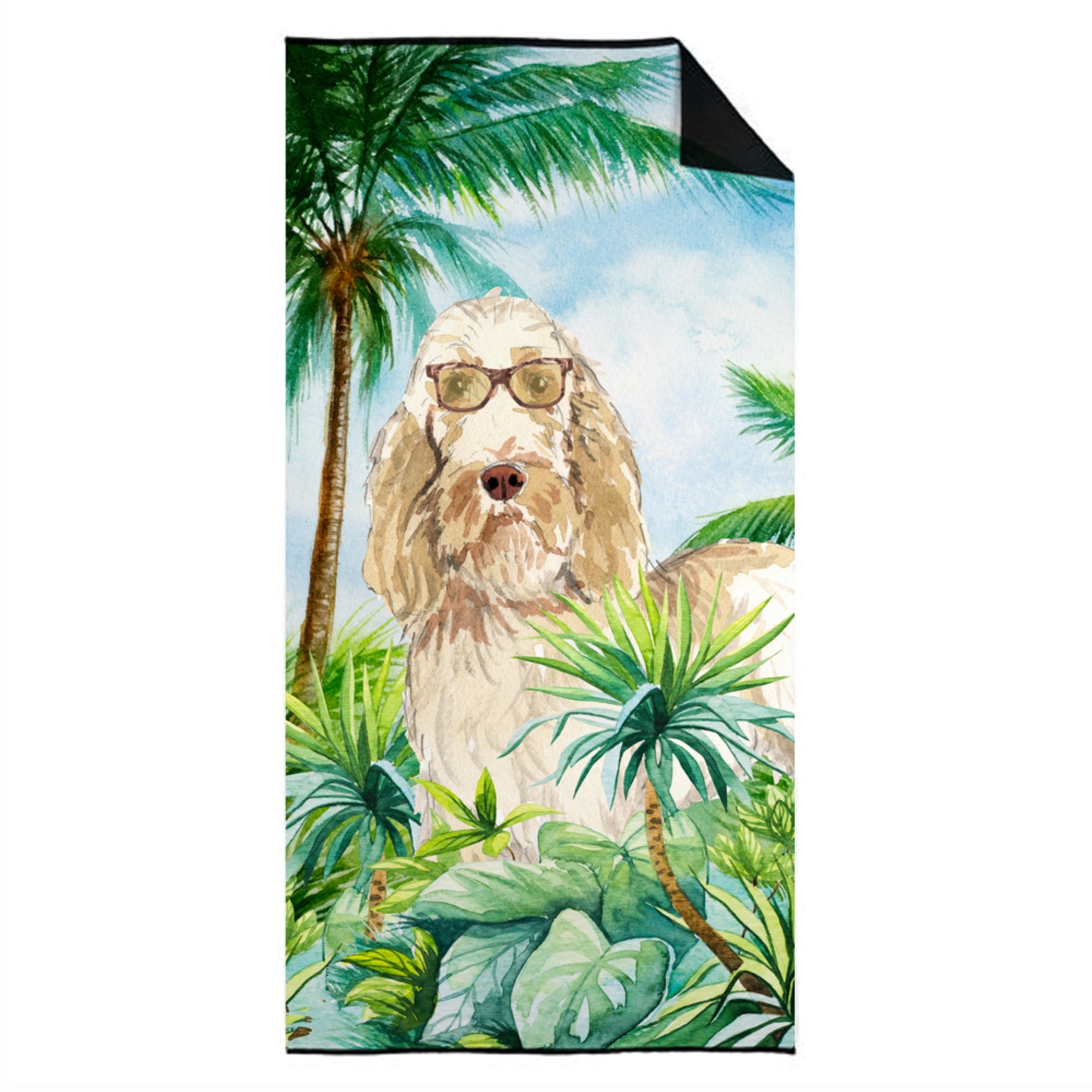 Spinone Italiano Premium Beach Towel