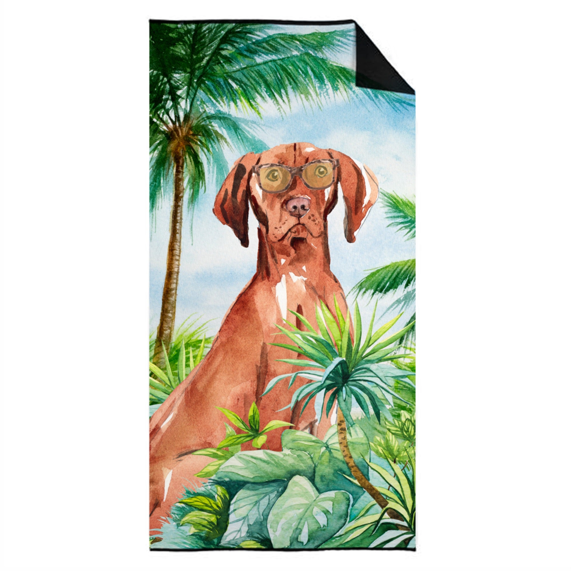 Vizsla Premium Beach Towel