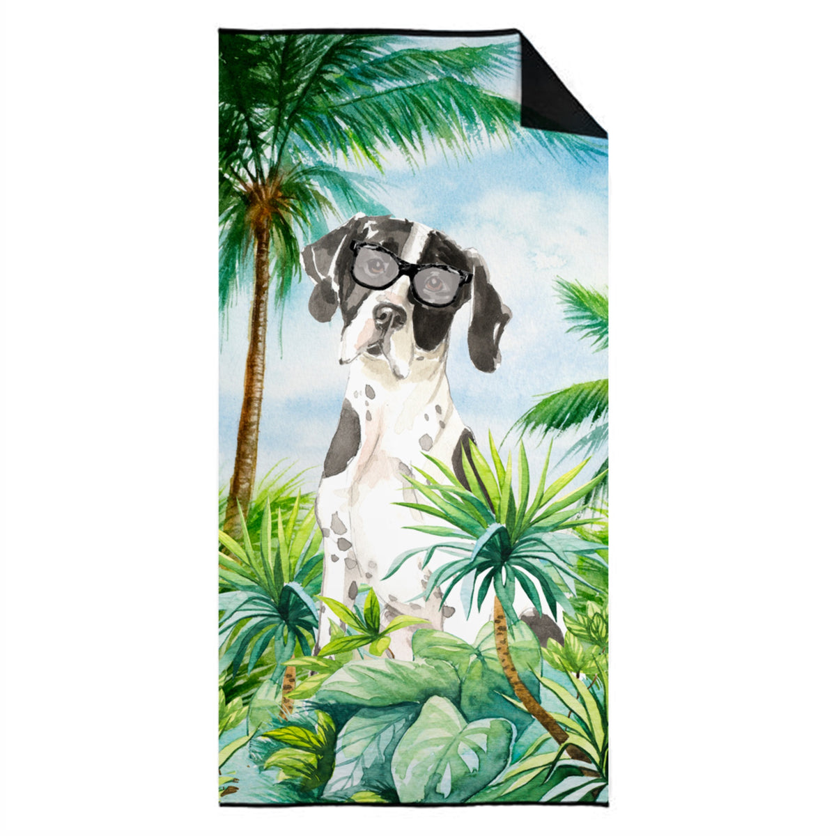 English Pointer Premium Beach Towel