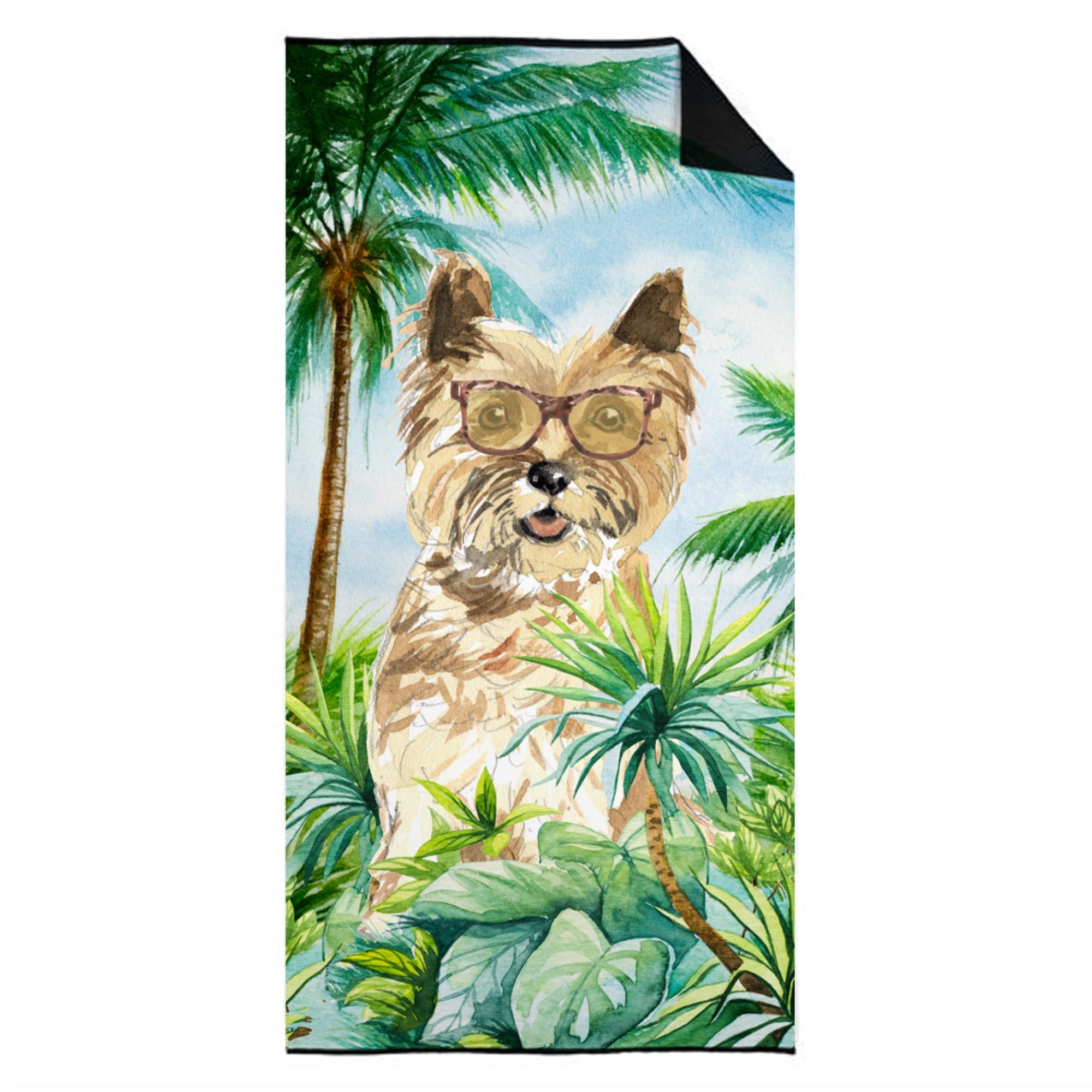Cairn Terrier Premium Beach Towel