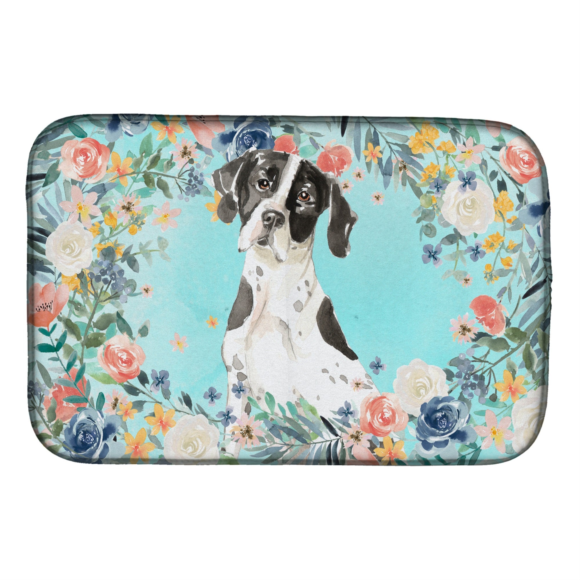 English Pointer Dish Drying Mat