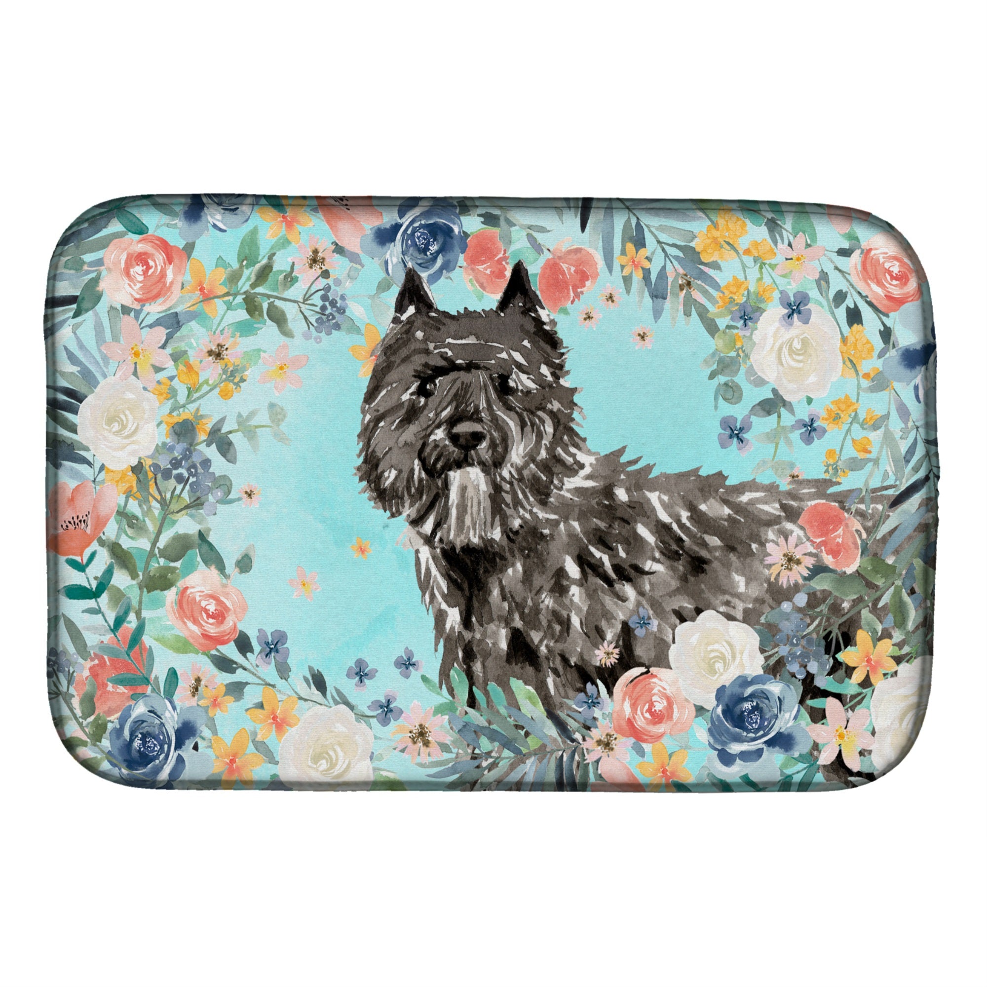 Bouvier Des Flandres Dish Drying Mat