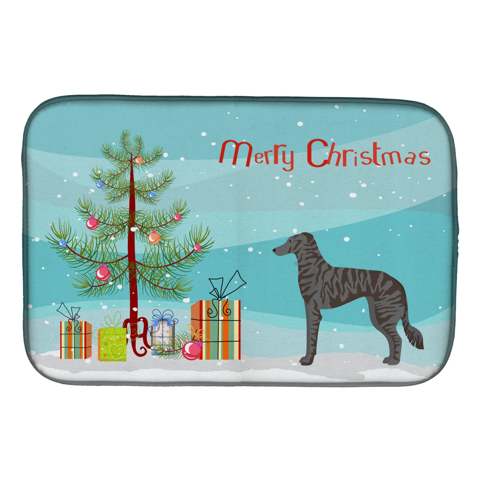 Longdog Christmas Tree Dish Drying Mat