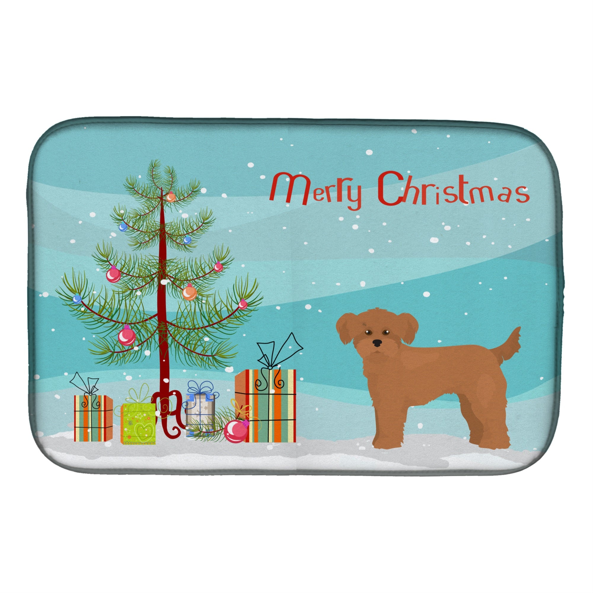 Shi Chi Christmas Tree Dish Drying Mat