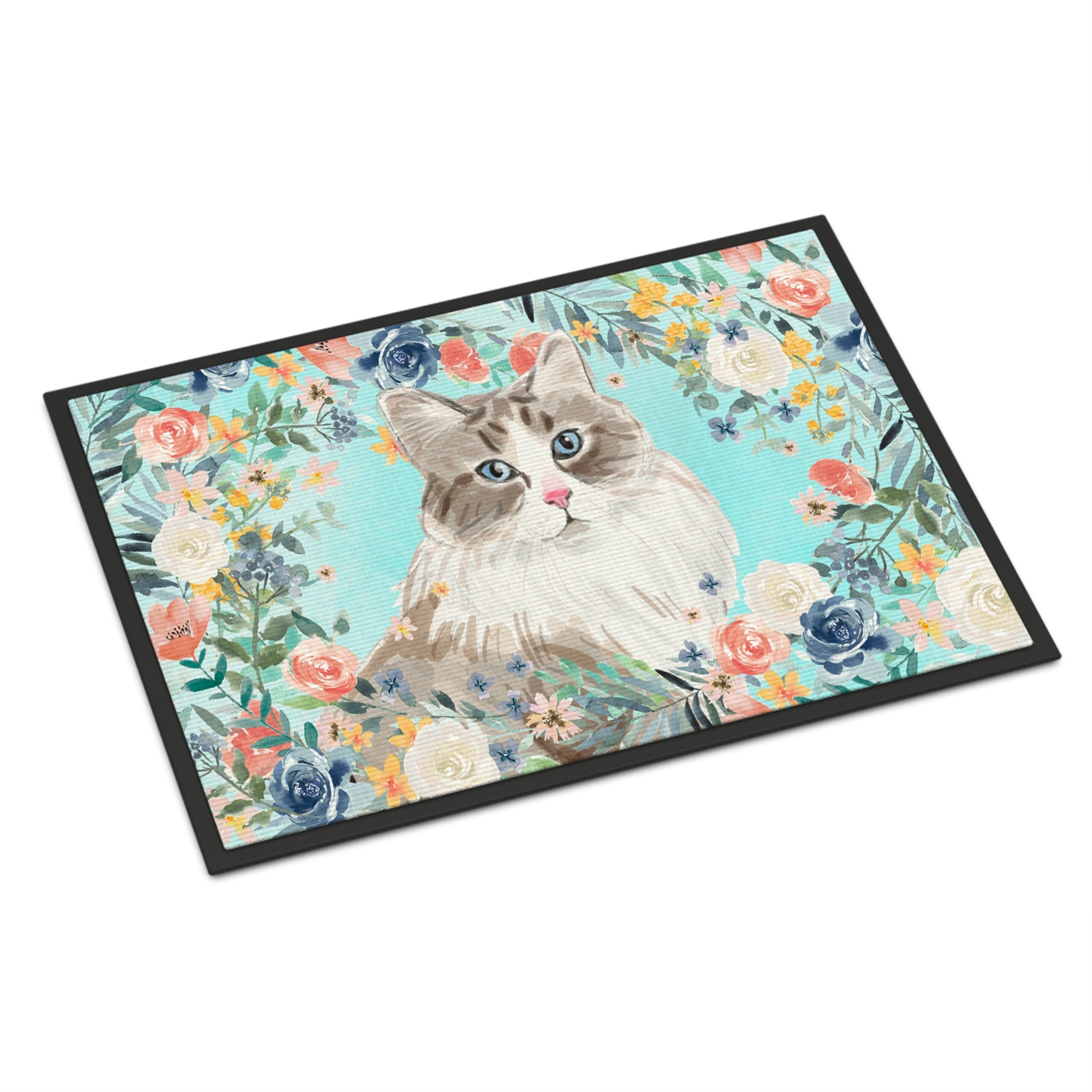 Siberian Spring Flowers Indoor Or Outdoor Mat 24X36