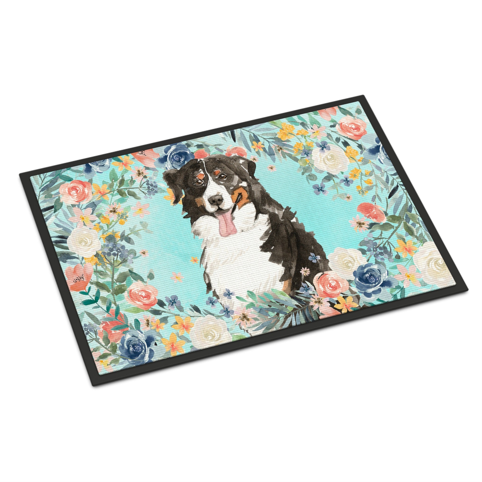 Bernese Mountain Dog Indoor Or Outdoor Mat 24X36