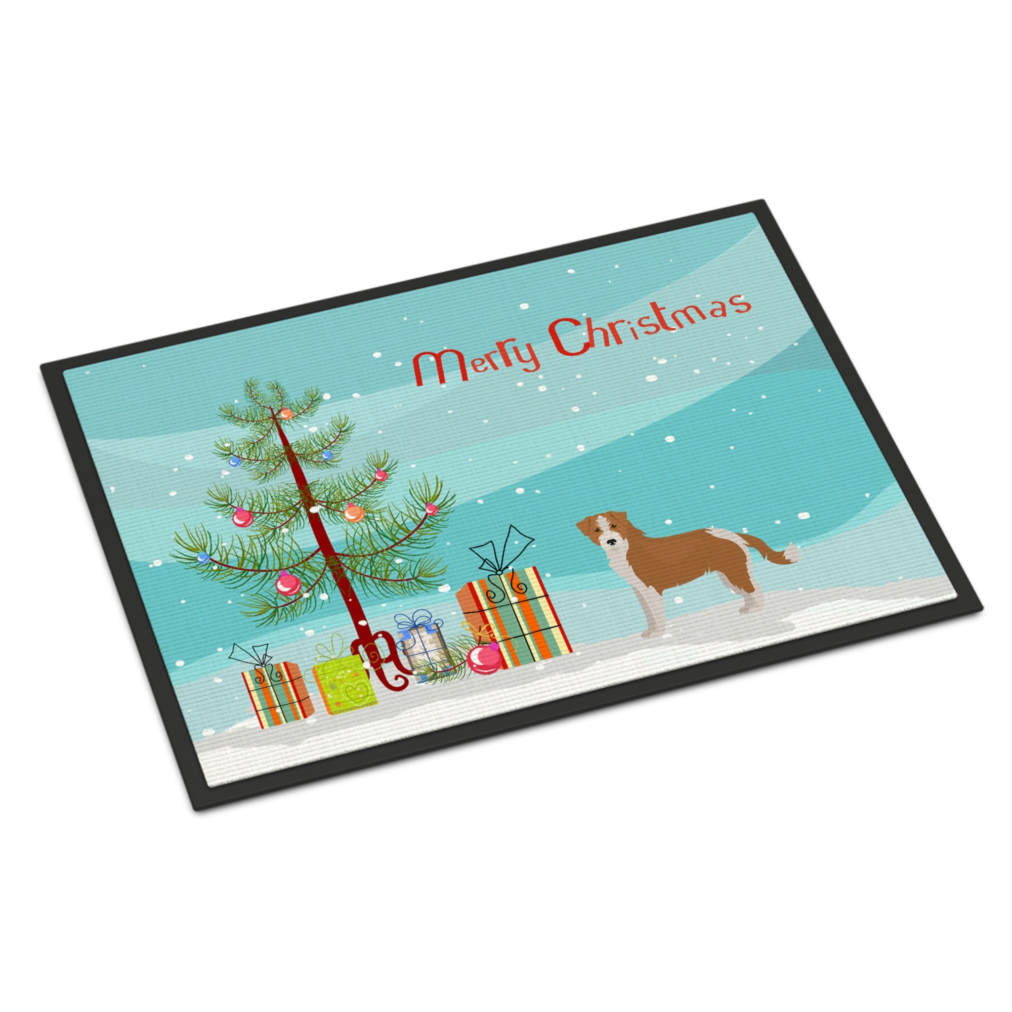 Kromfohrlnder Christmas Tree Indoor Or Outdoor Mat 24X36