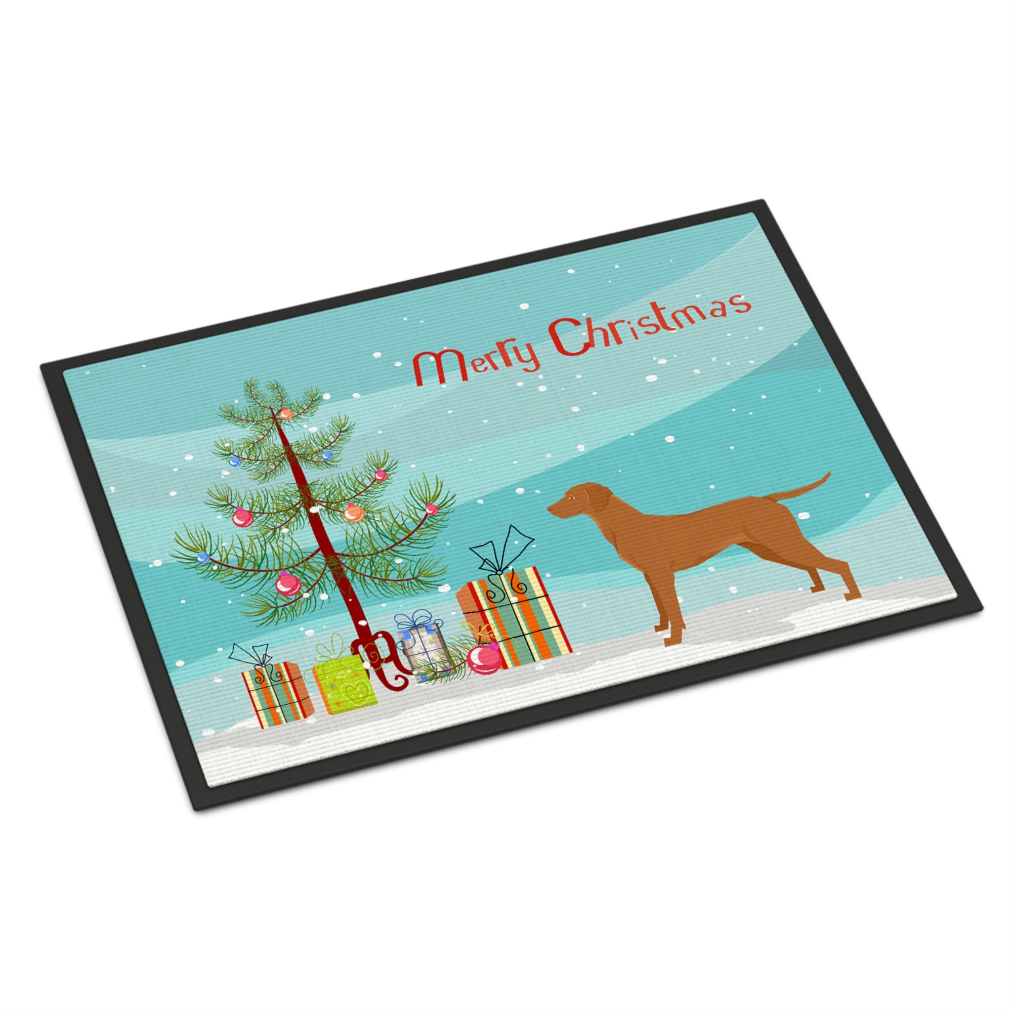 Vizsla Christmas Tree Indoor Or Outdoor Mat 24X36