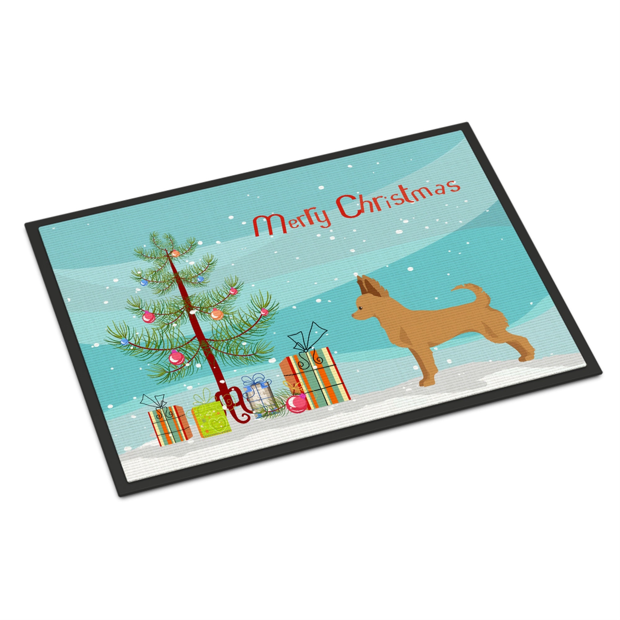 Tan Chion Christmas Tree Indoor Or Outdoor Mat 24X36