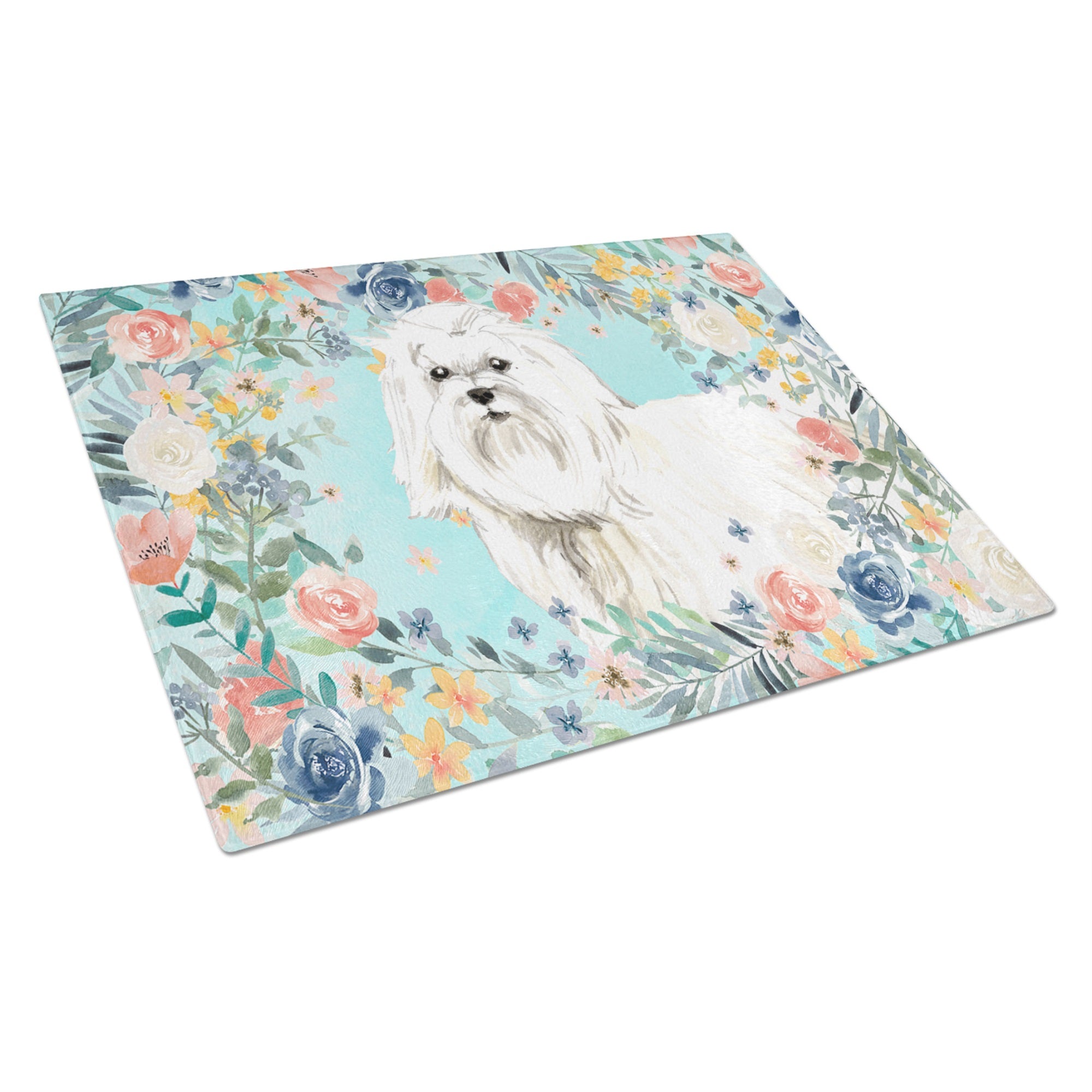 Maltese Glass Cutting Board Large