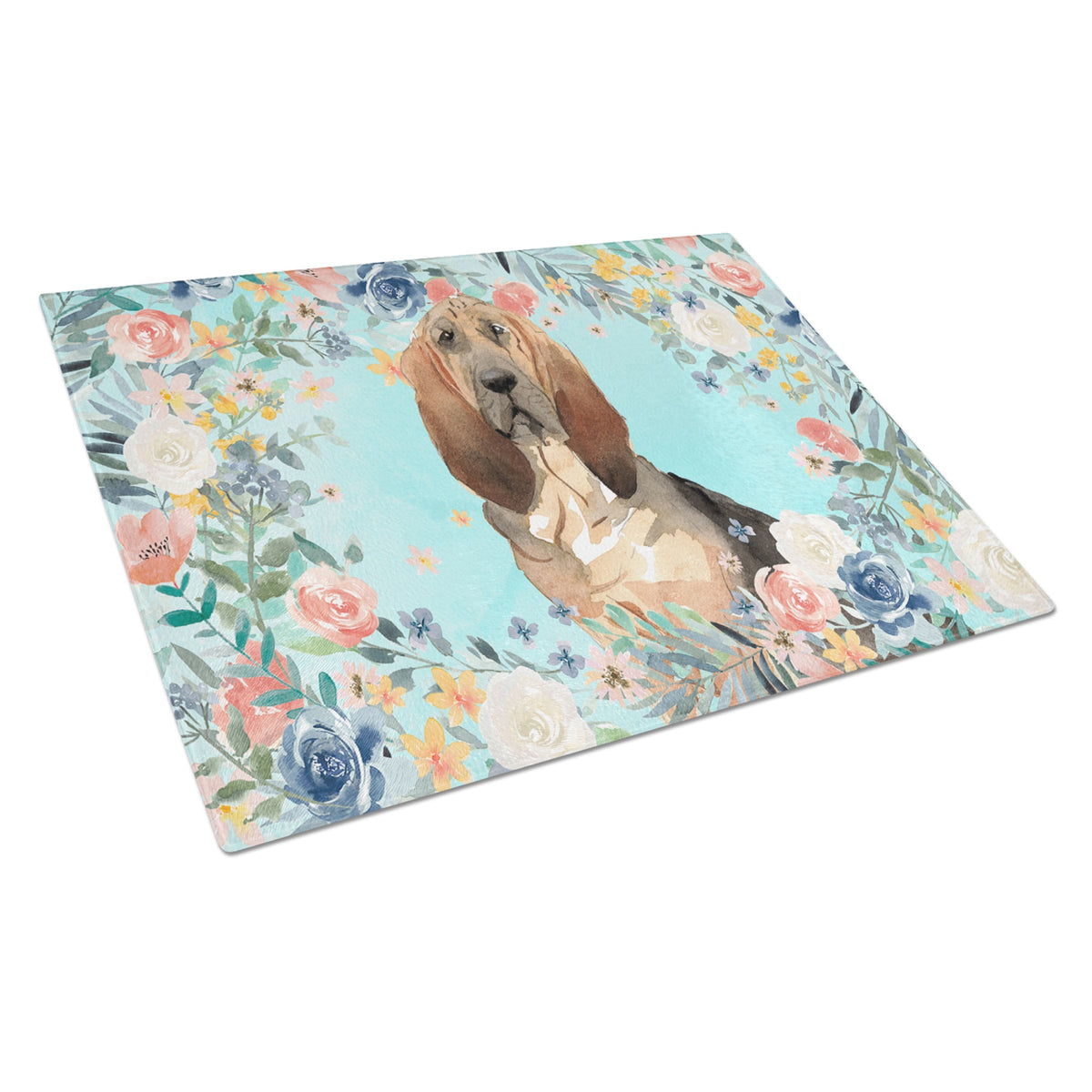 Bloodhound Glass Cutting Board Large