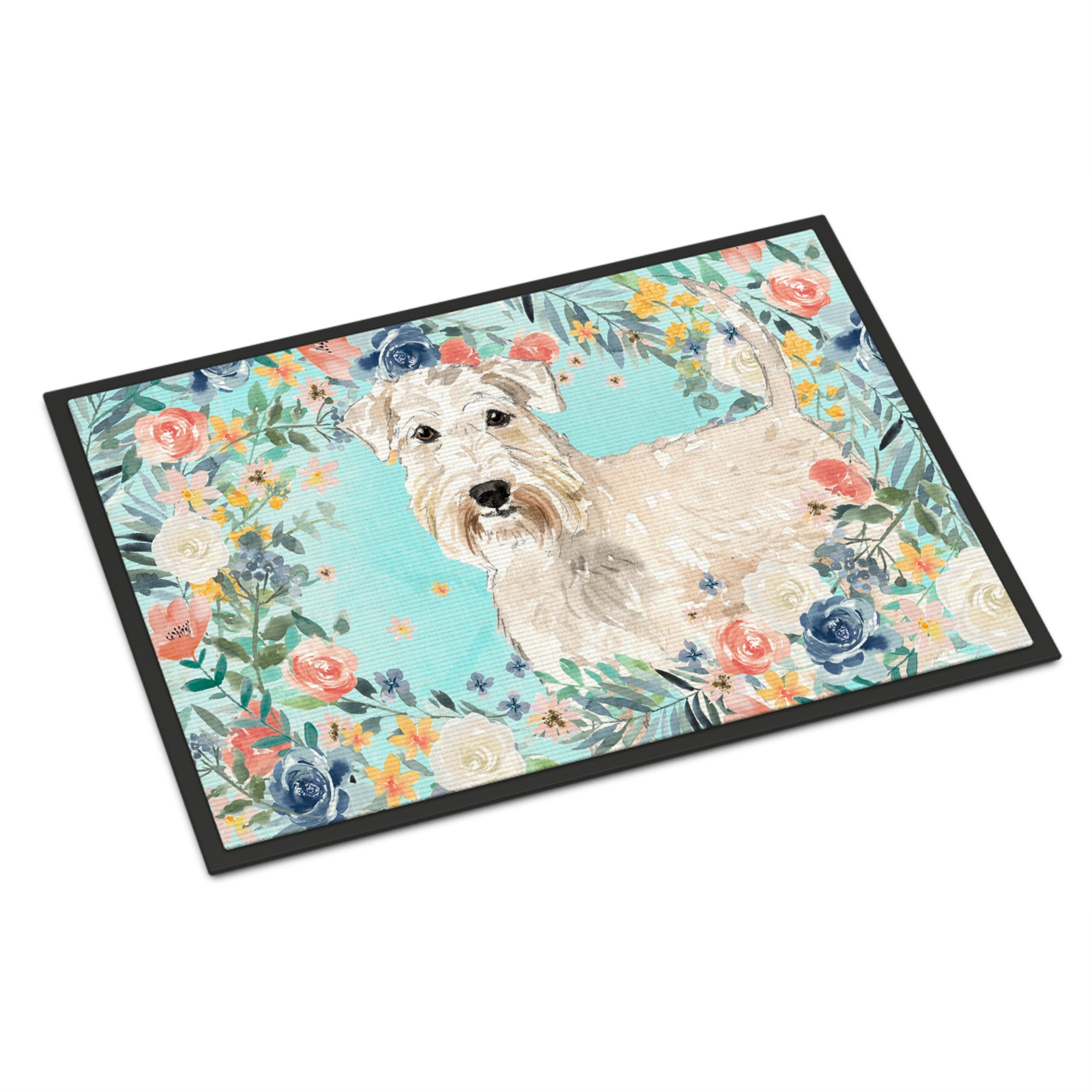 Wheaten Terrier Indoor Or Outdoor Mat 18X27
