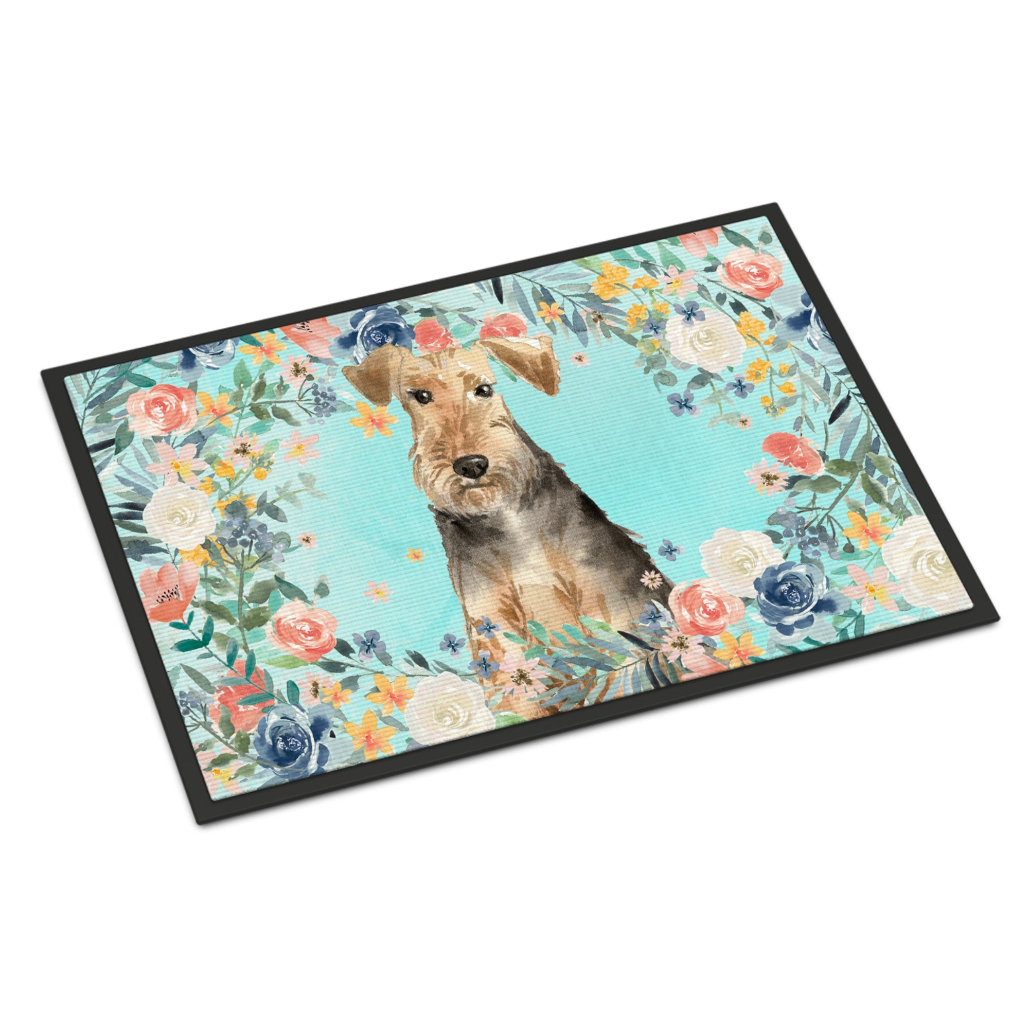 Airedale Terrier Indoor Or Outdoor Mat 18X27