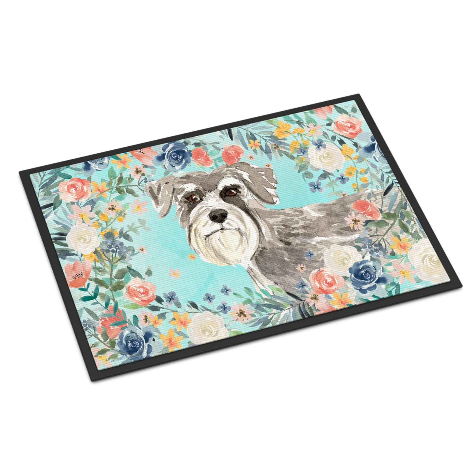 Schnauzer #1 Indoor Or Outdoor Mat 18X27