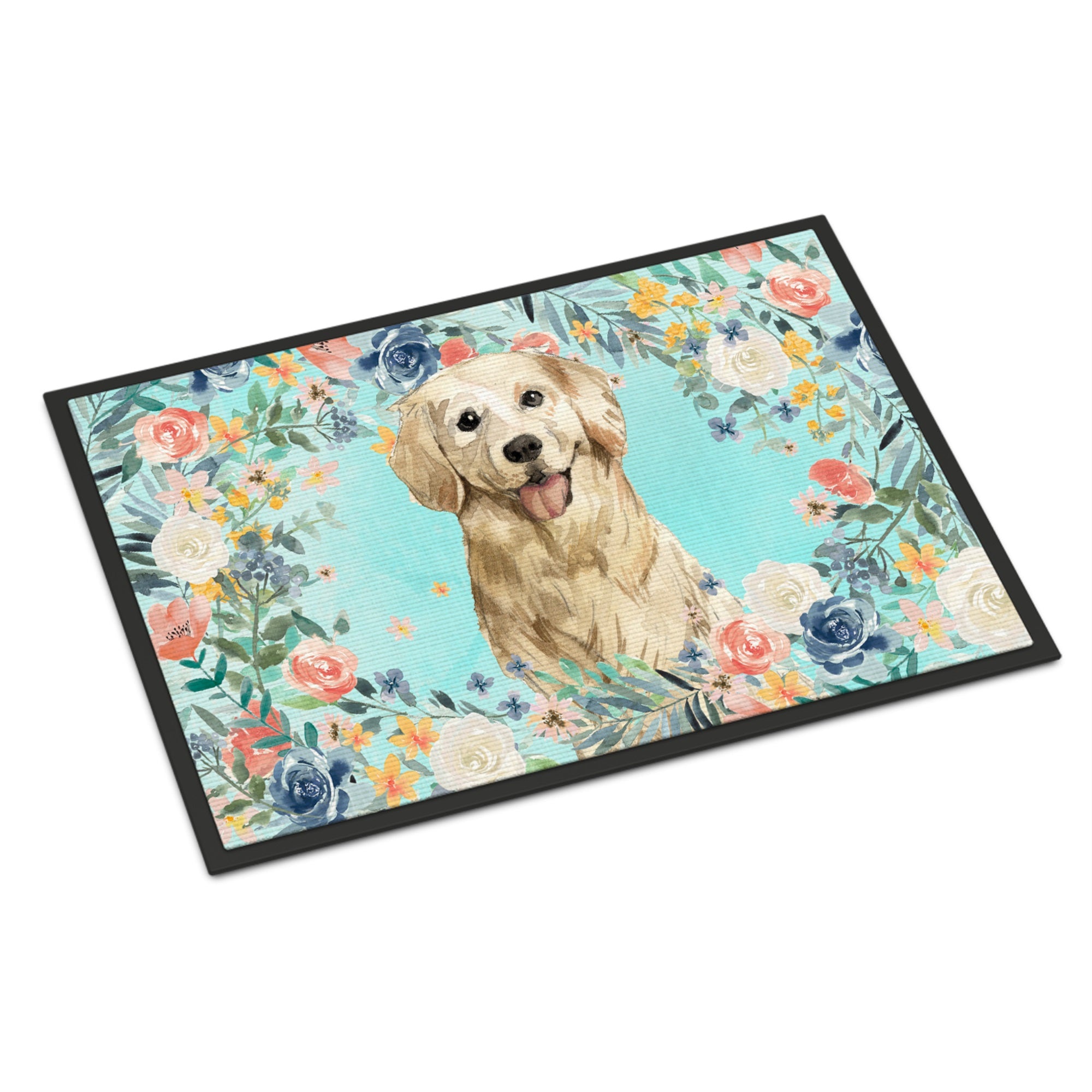 Golden Retriever Indoor Or Outdoor Mat 18X27