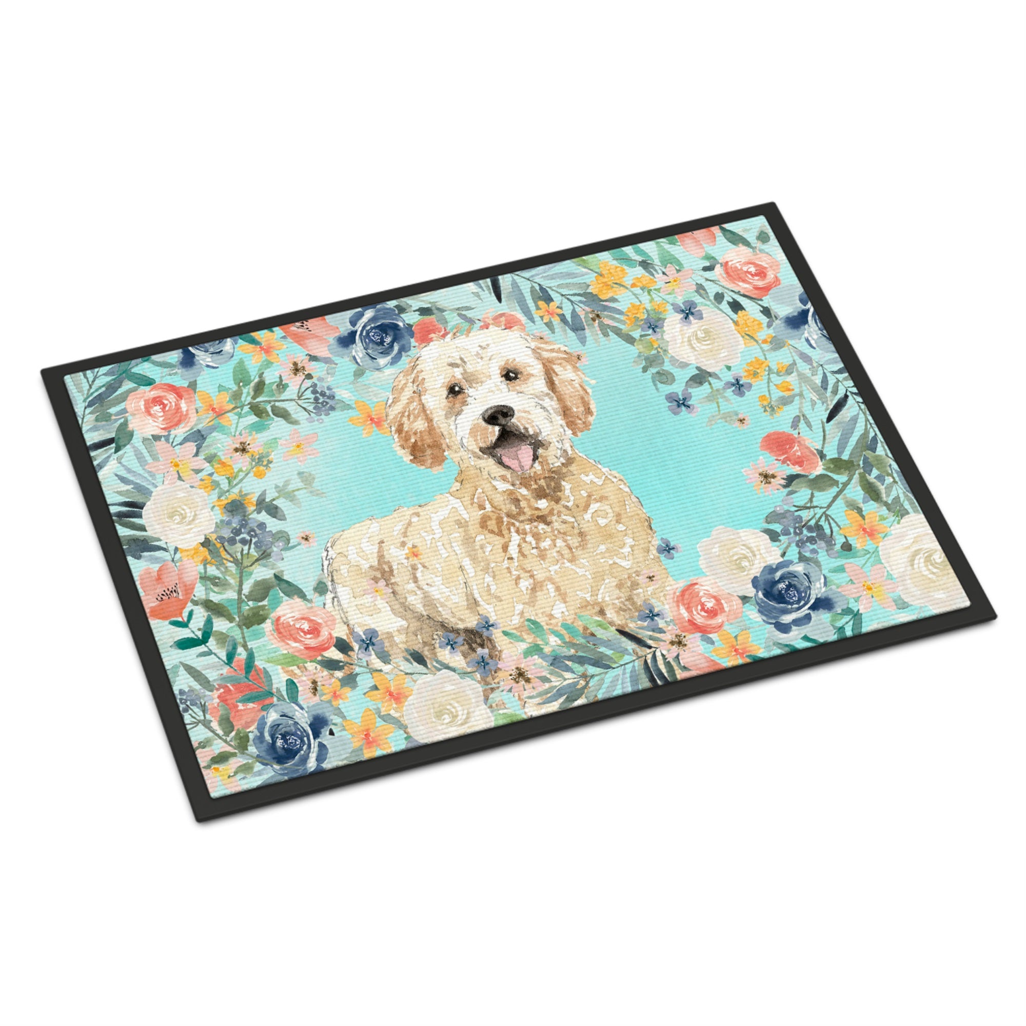 Goldendoodle Indoor Or Outdoor Mat 18X27