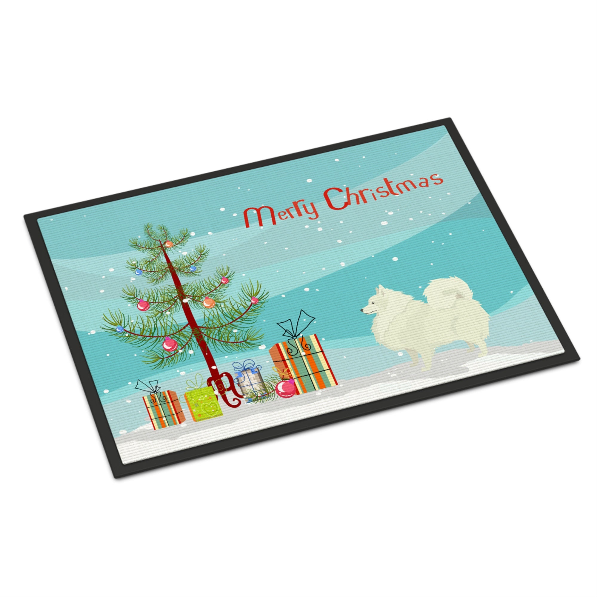 Spitz Christmas Tree Indoor Or Outdoor Mat 18X27