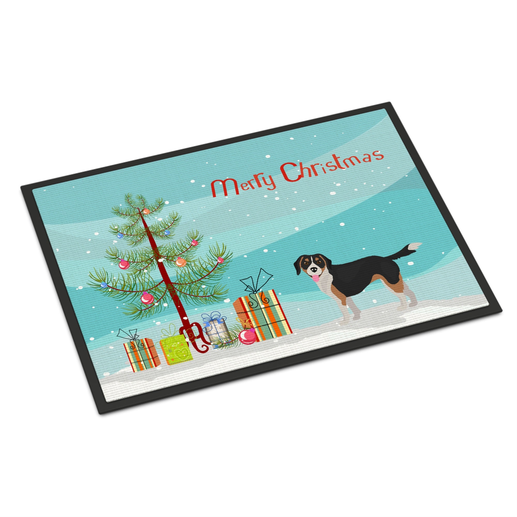 Beaglier #2 Christmas Tree Indoor Or Outdoor Mat 18X27