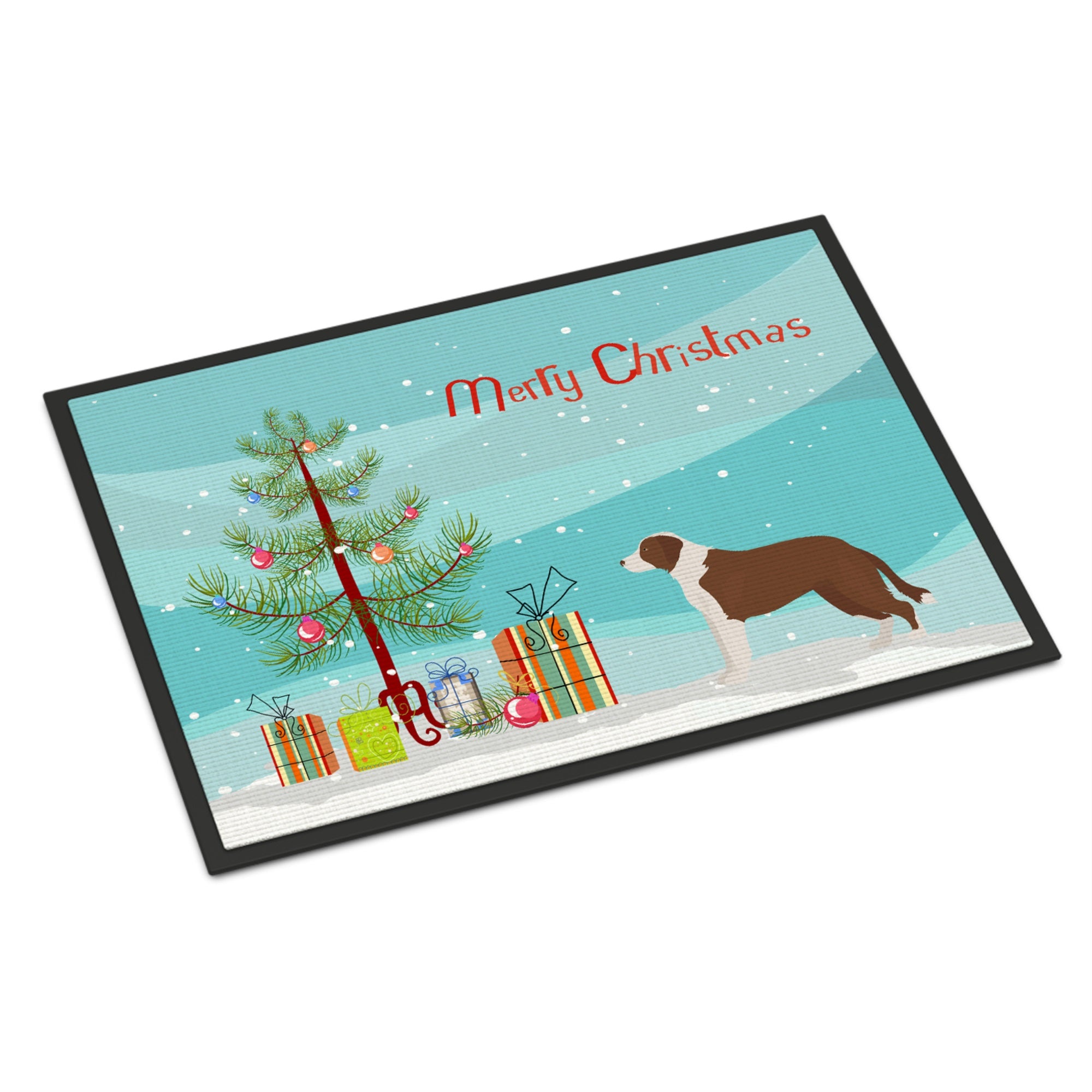Borador Christmas Tree Indoor Or Outdoor Mat 18X27