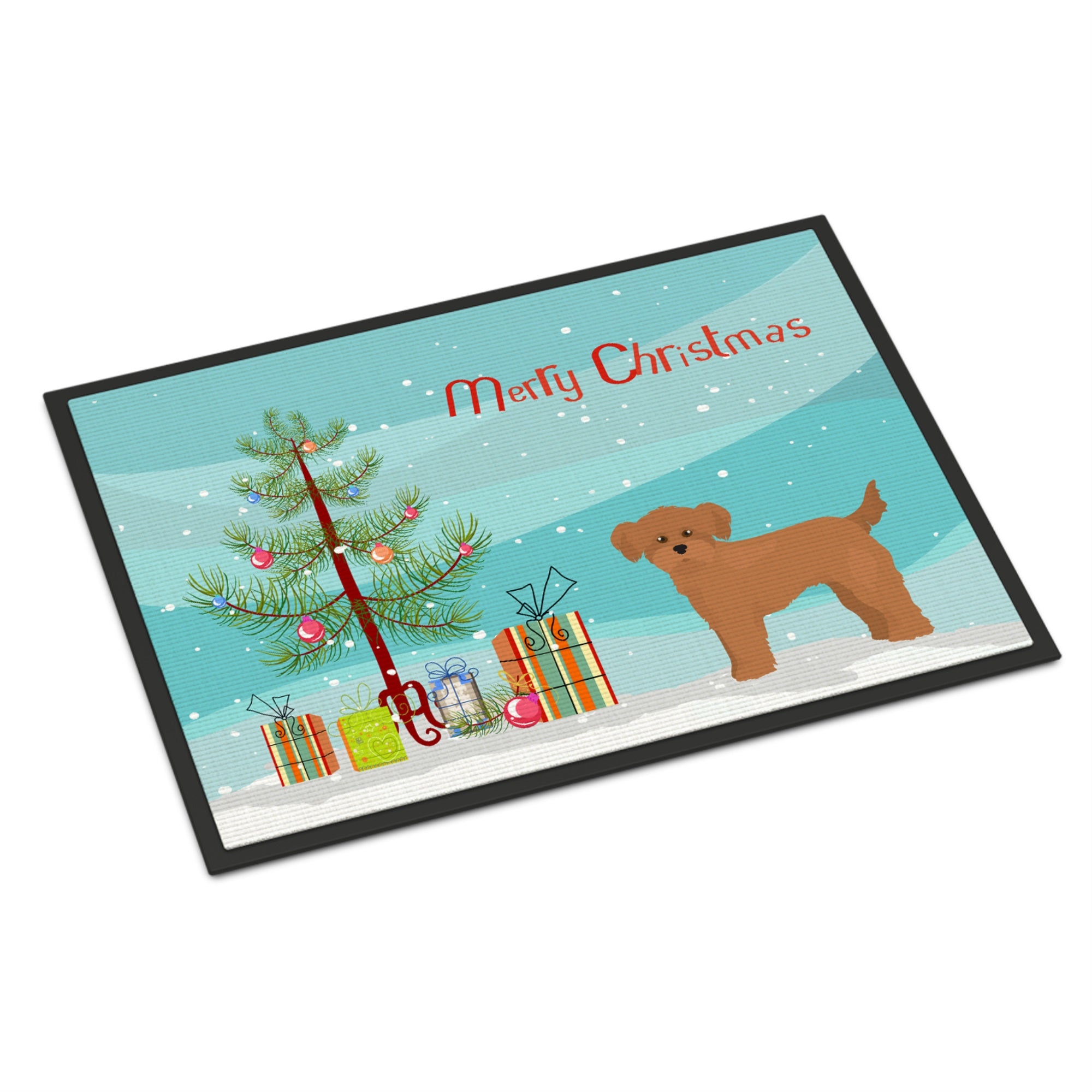Shi Chi Christmas Tree Indoor Or Outdoor Mat 18X27