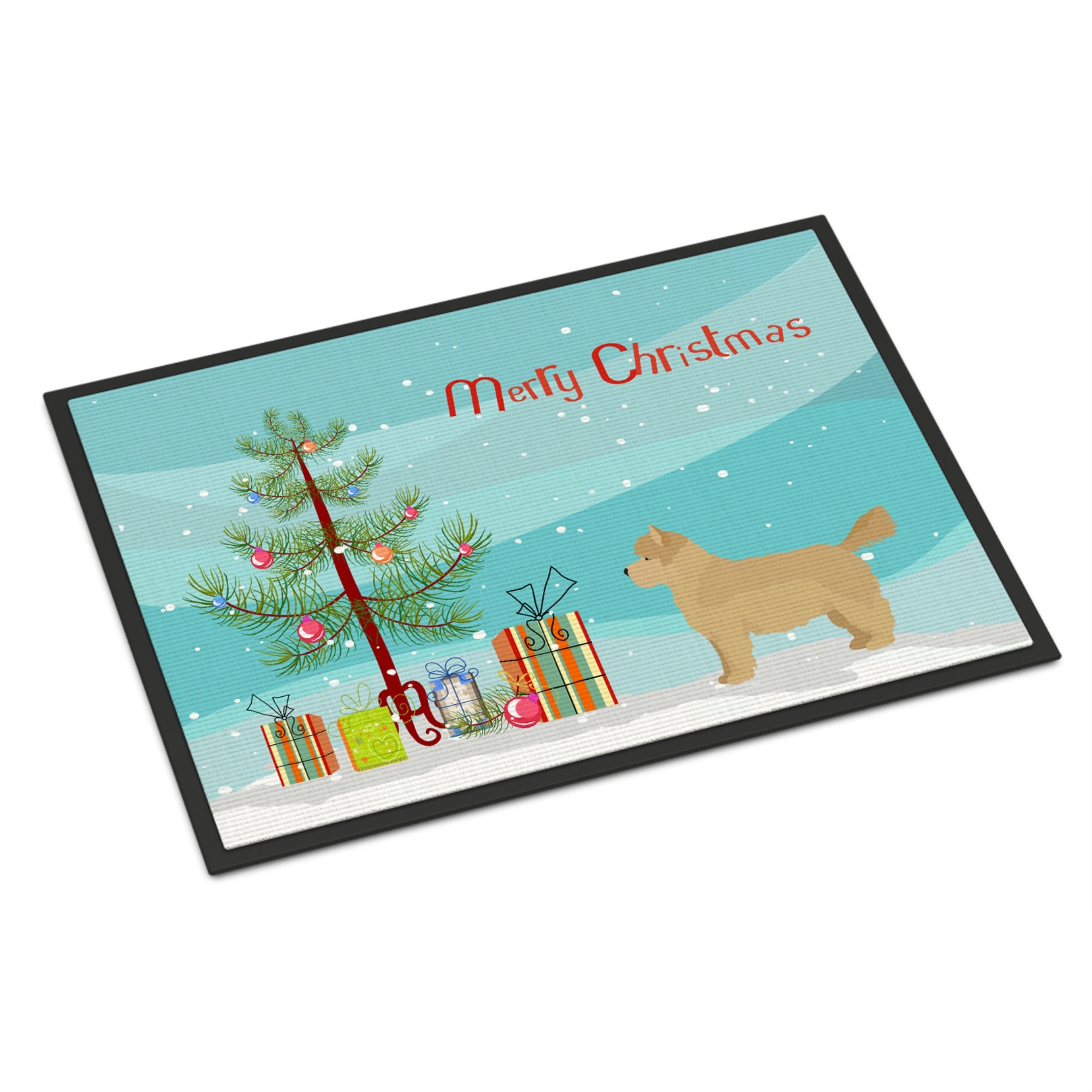 Westiepoo #1 Christmas Tree Indoor Or Outdoor Mat 18X27