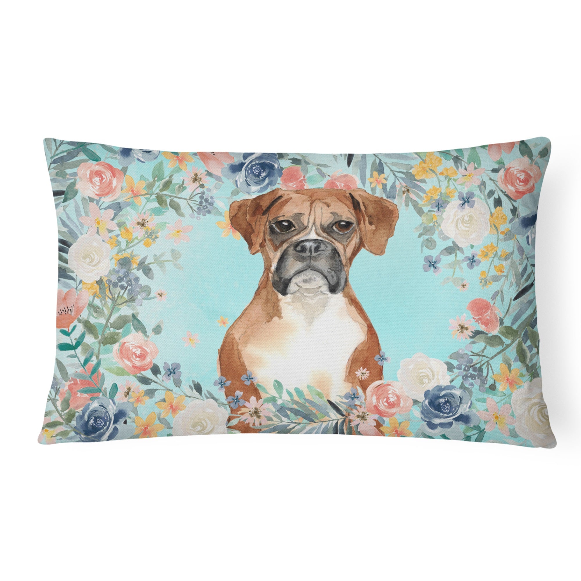 Boxer Canvas Fabric Decorative Pillow