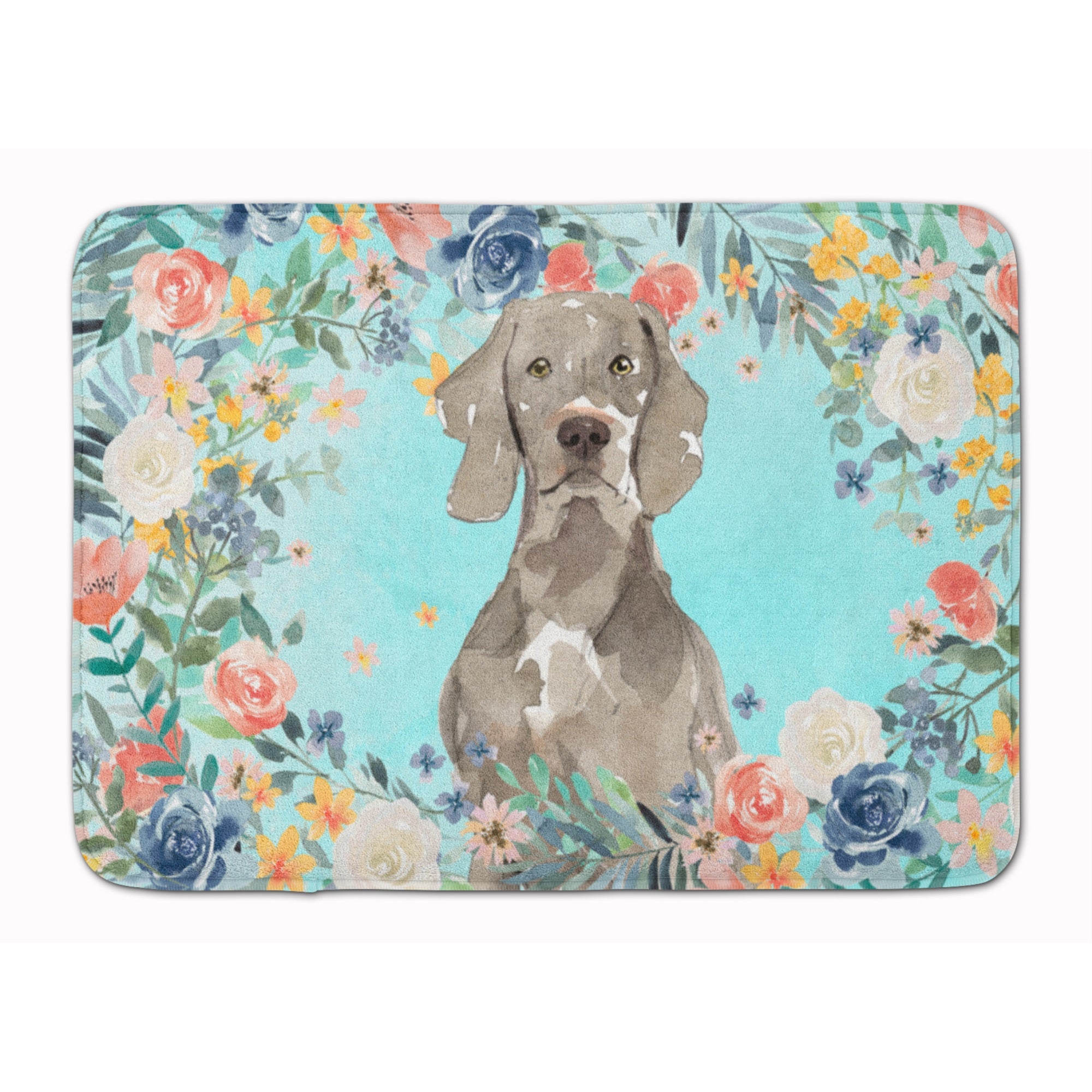 Weimaraner Machine Washable Memory Foam Mat
