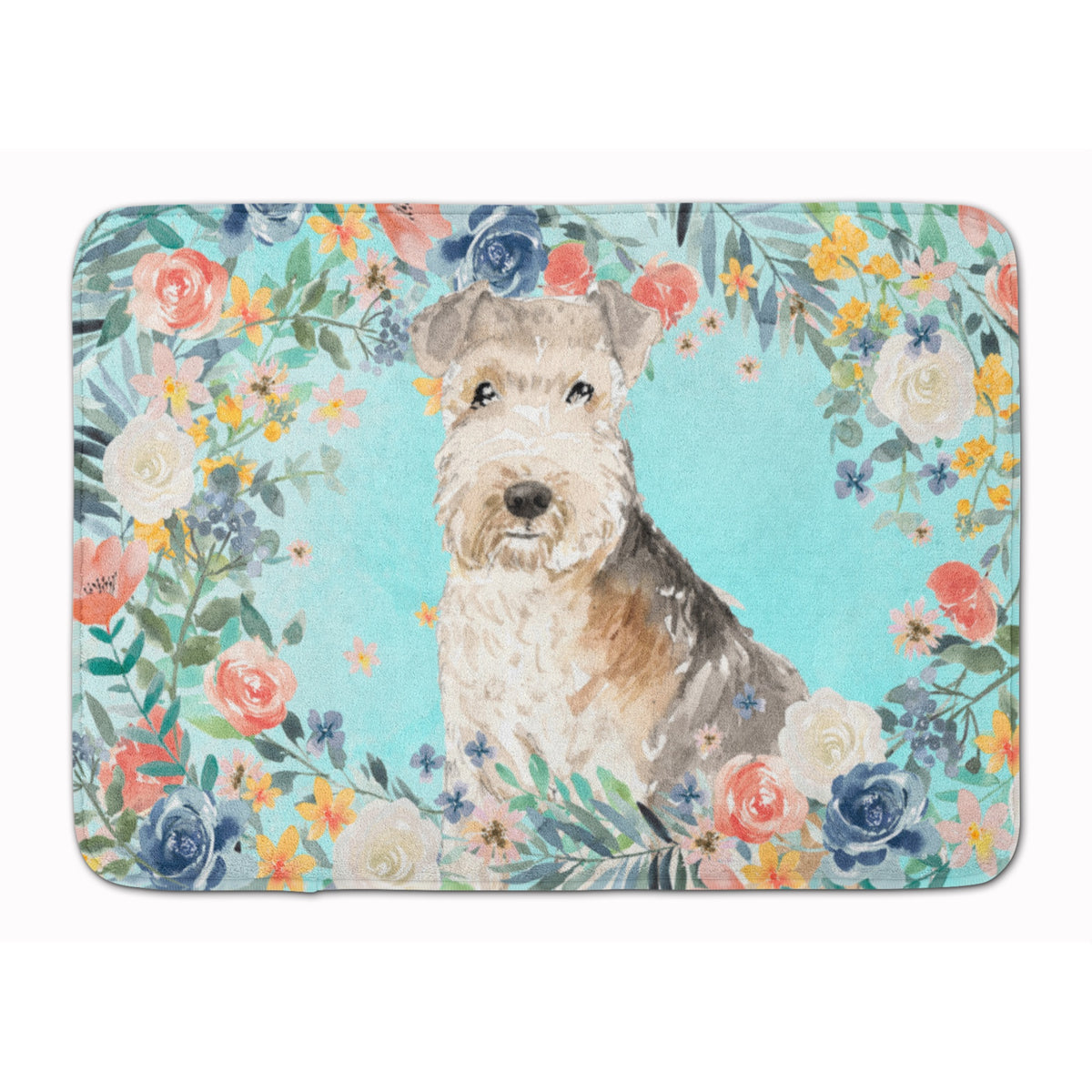 Lakeland Terrier Machine Washable Memory Foam Mat