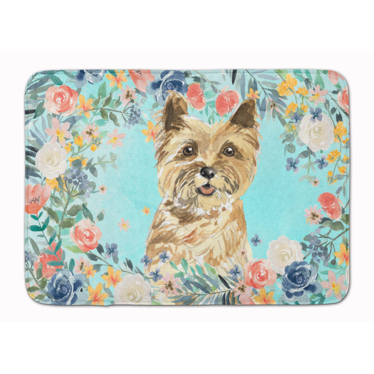 Cairn Terrier Machine Washable Memory Foam Mat