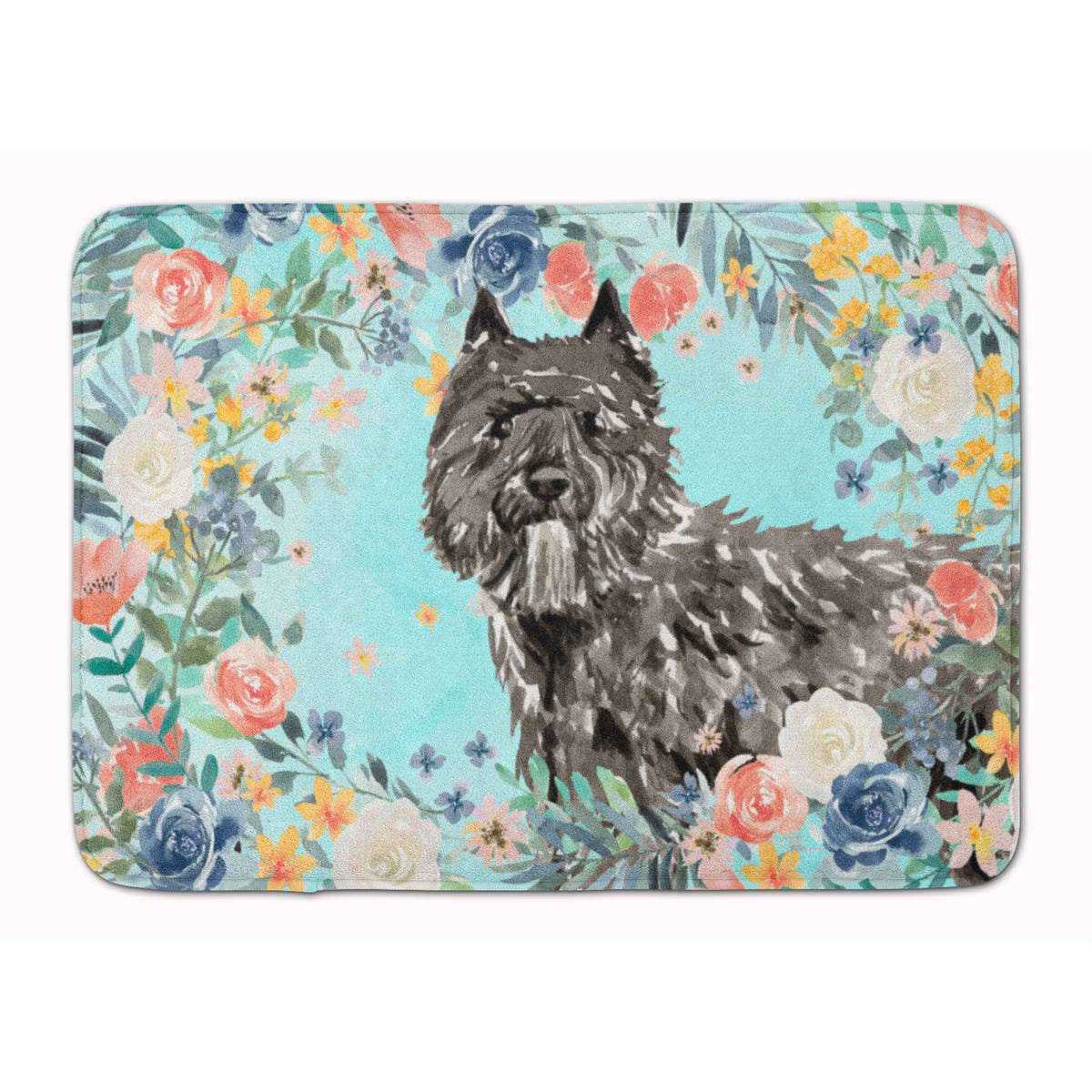 Bouvier Des Flandres Machine Washable Memory Foam Mat