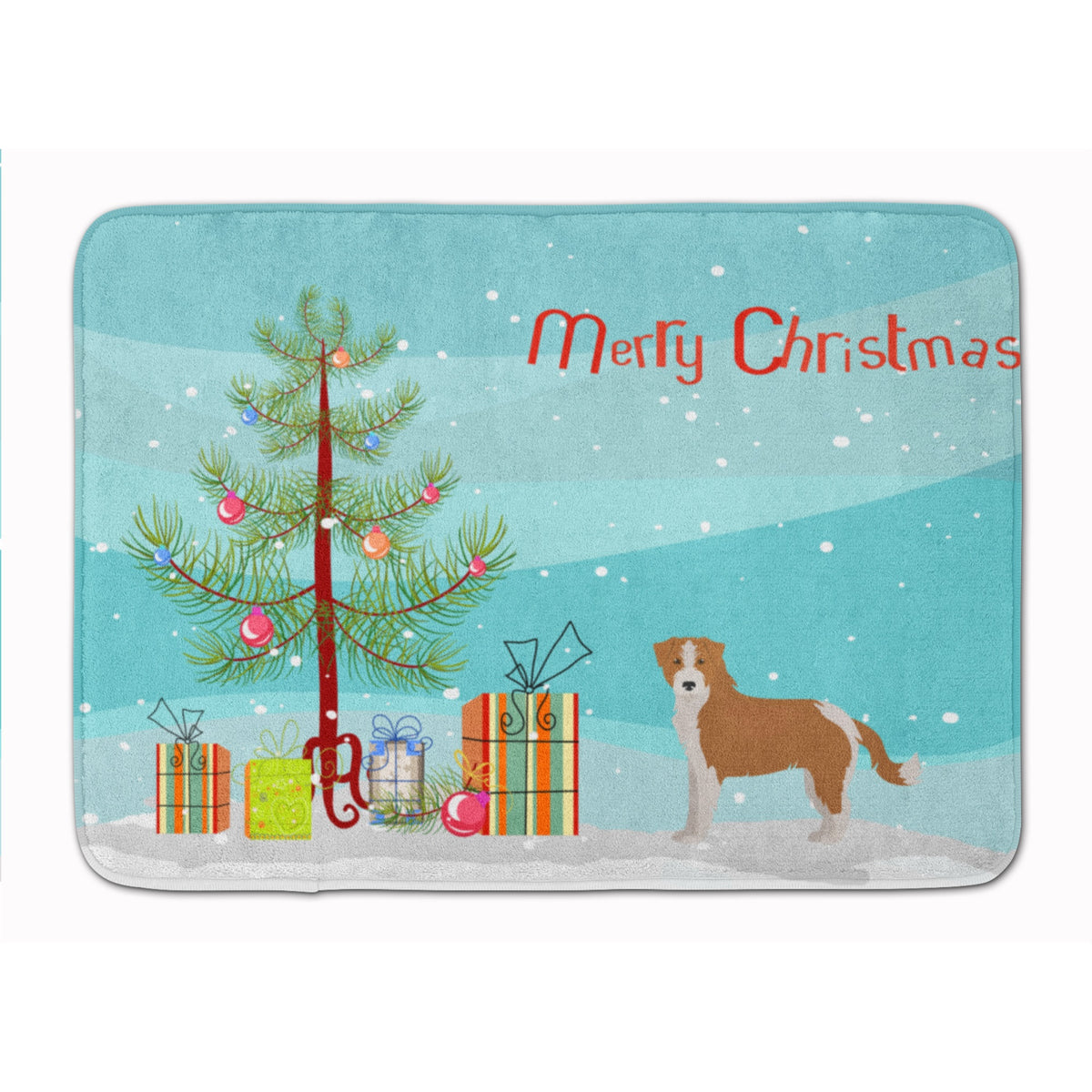 Kromfohrlnder Christmas Tree Machine Washable Memory Foam Mat