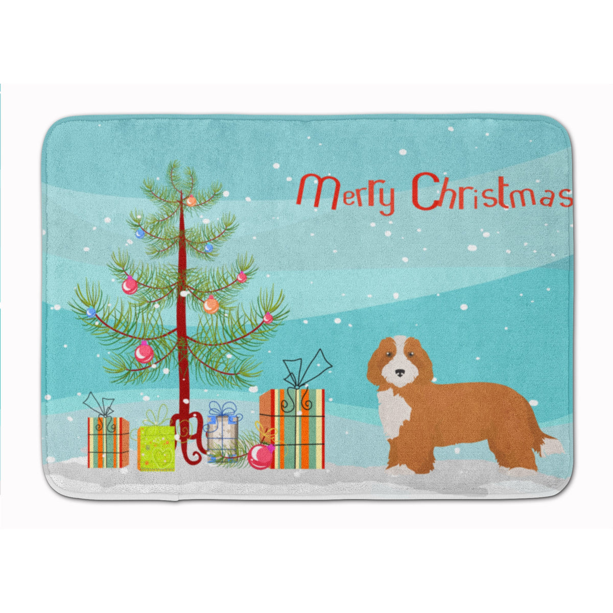 Doxiepoo #2 Christmas Tree Machine Washable Memory Foam Mat