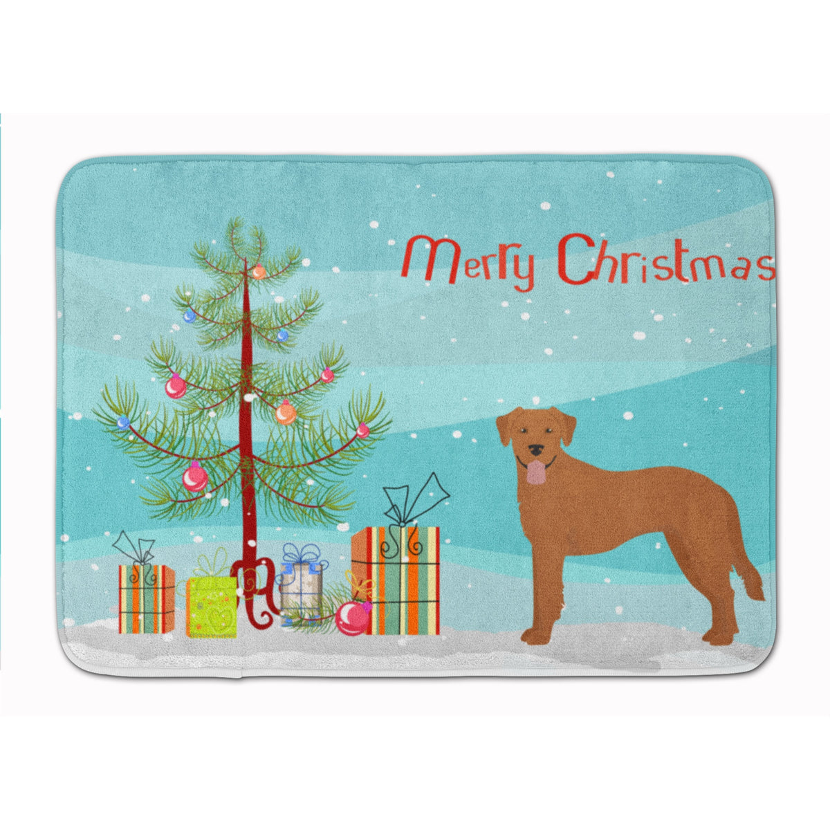 Goldador Christmas Tree Machine Washable Memory Foam Mat