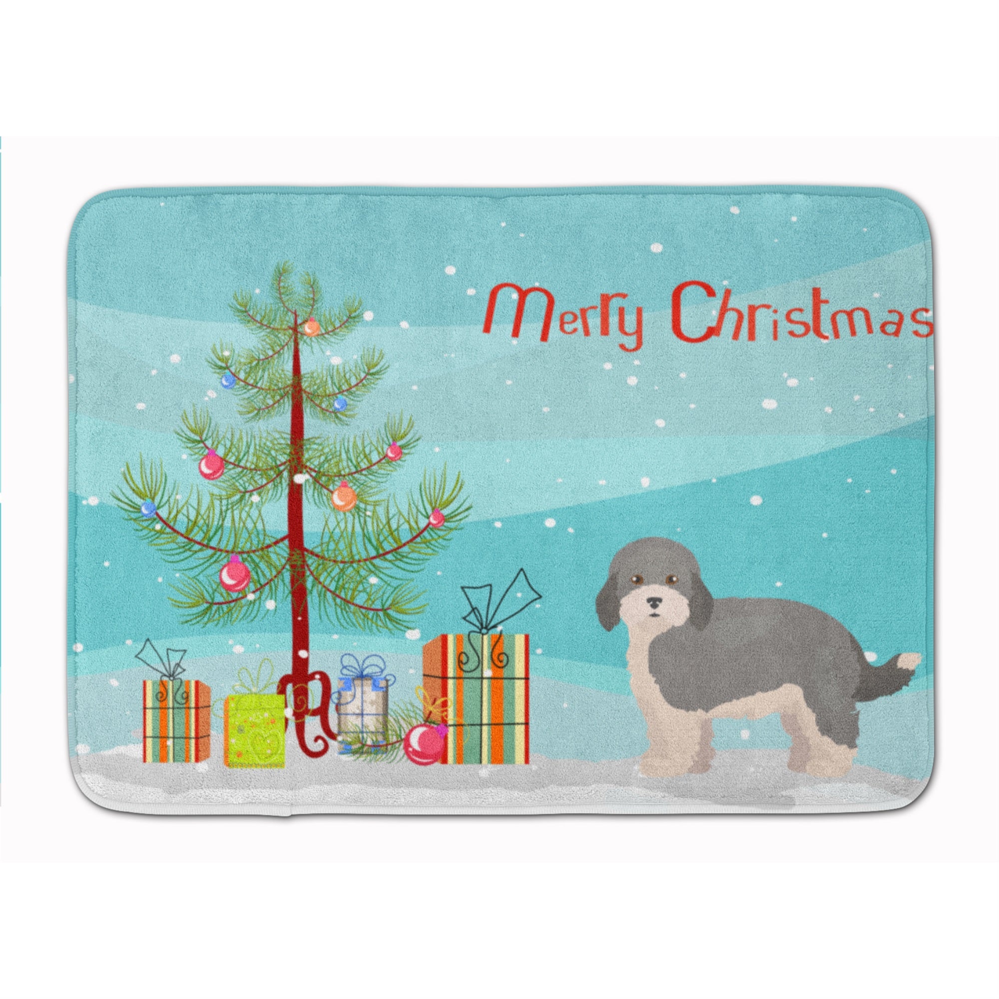Havapoo #2 Christmas Tree Machine Washable Memory Foam Mat