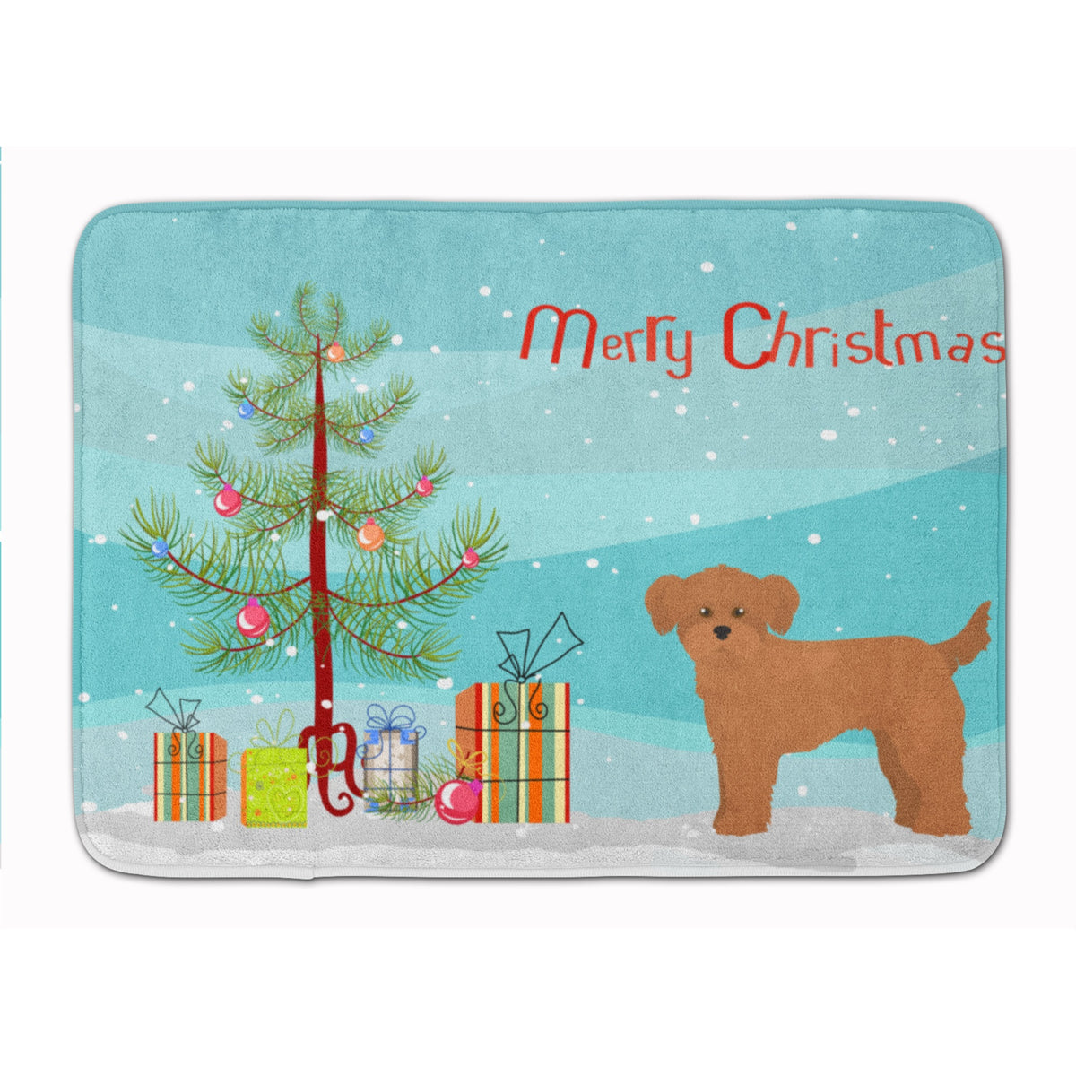 Shi Chi Christmas Tree Machine Washable Memory Foam Mat