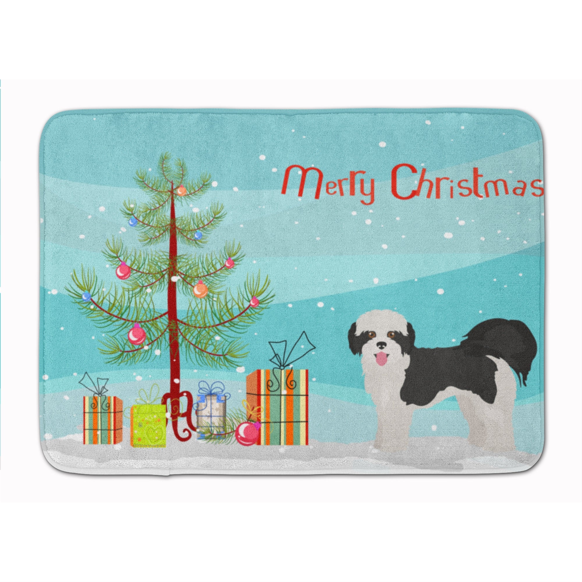 Zuchon #2 Christmas Tree Machine Washable Memory Foam Mat