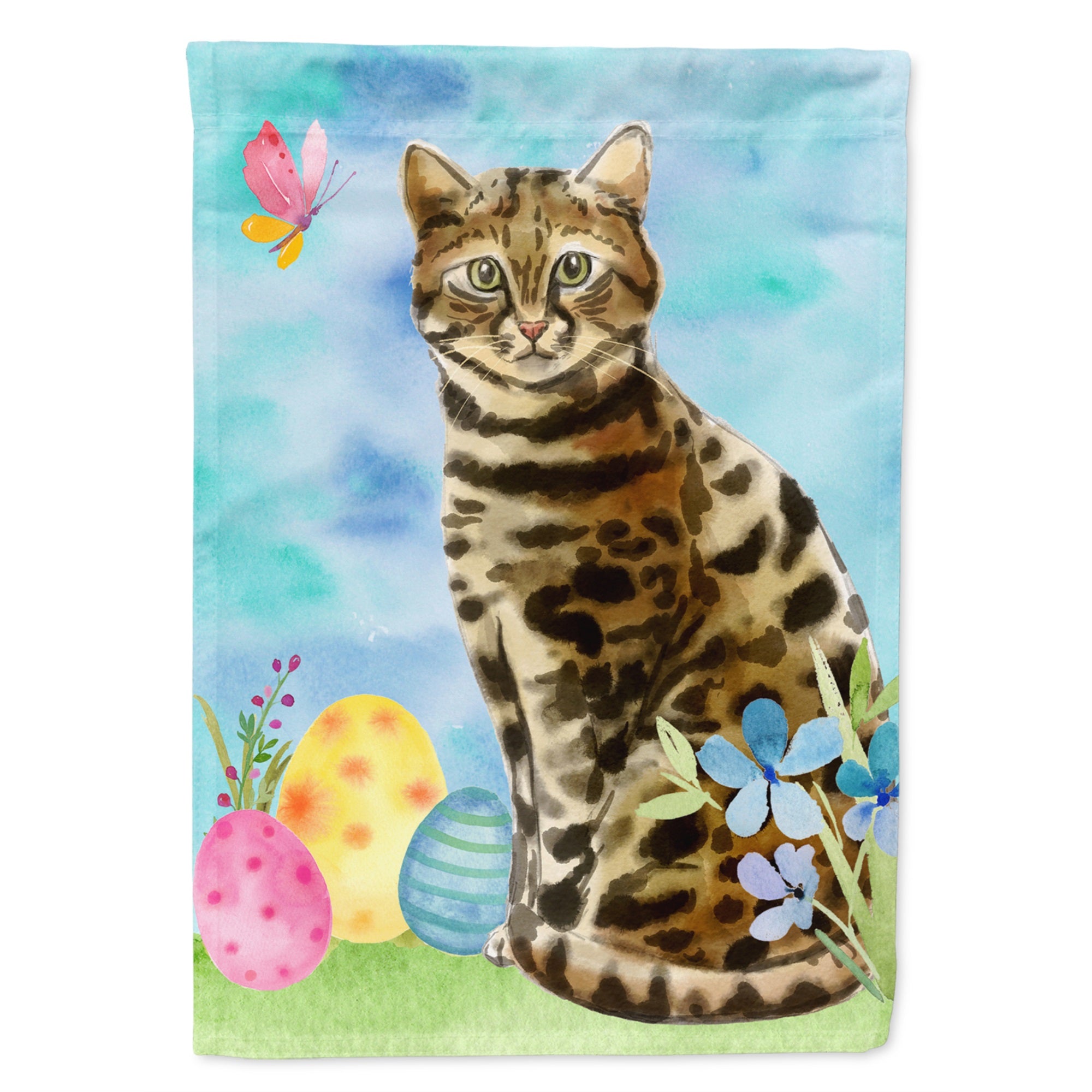 Bengal Easter Eggs Flag Garden Size
