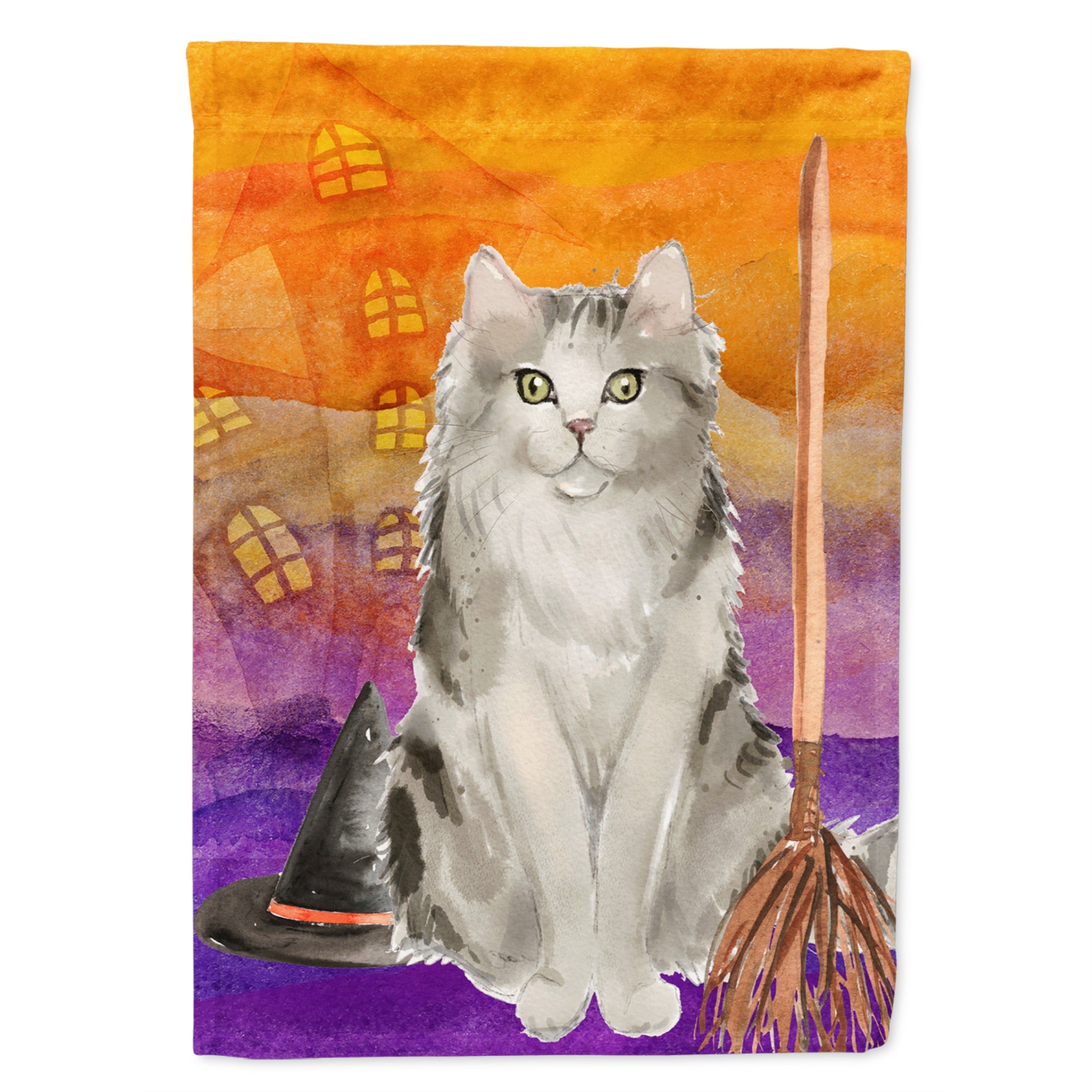 Ragamuffin Halloween Flag Garden Size