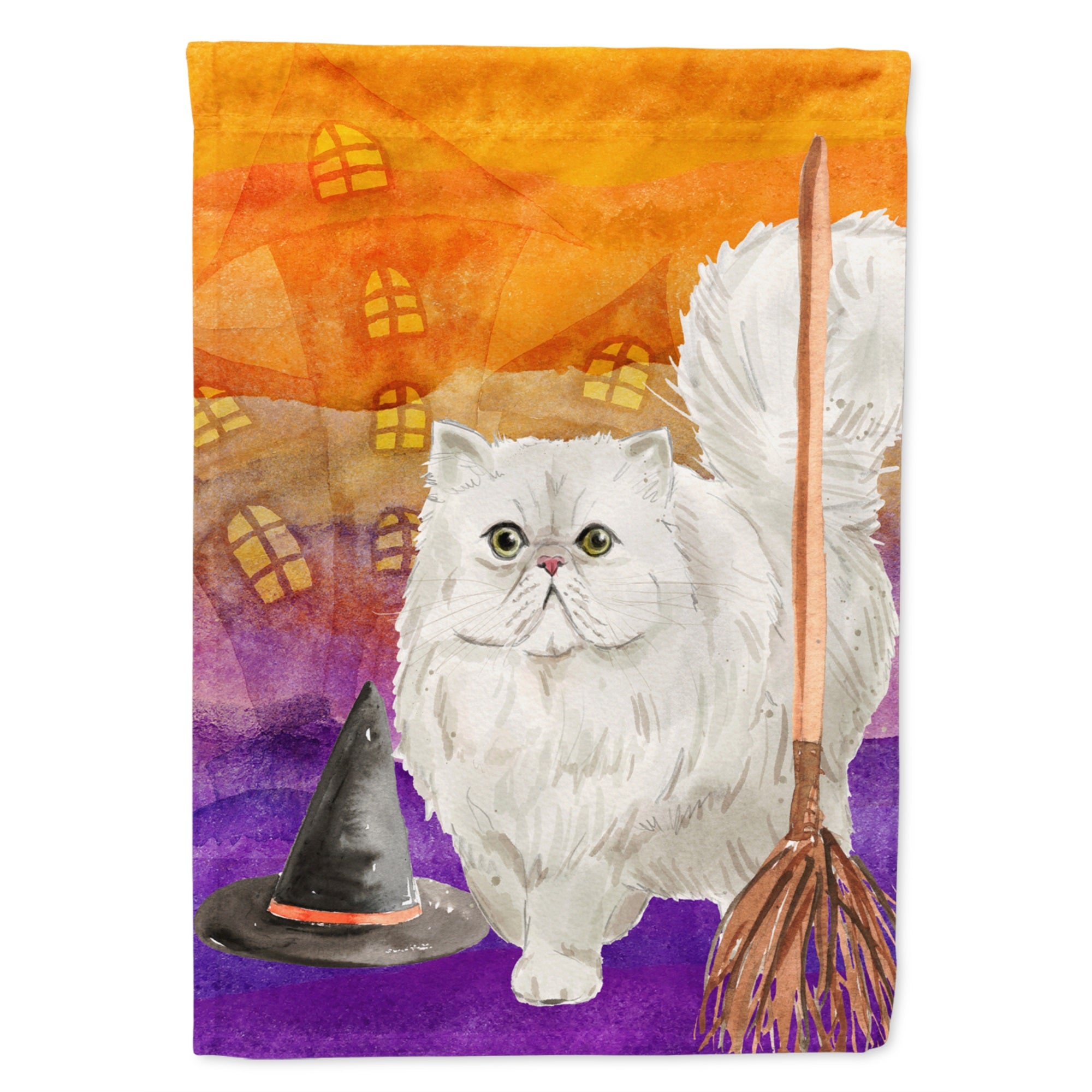 Persian Halloween Flag Canvas House Size