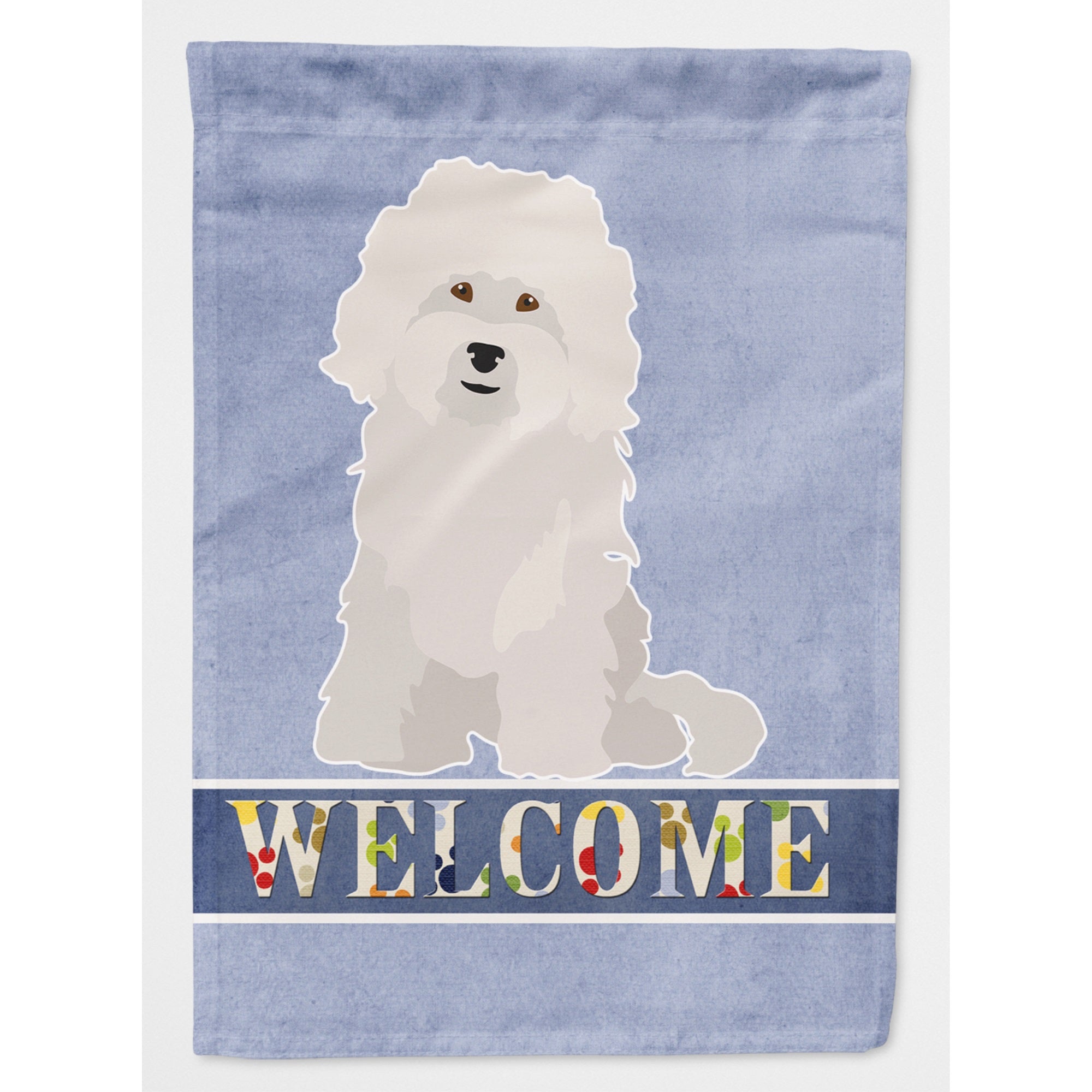 Bolognese Welcome Flag Canvas House Size