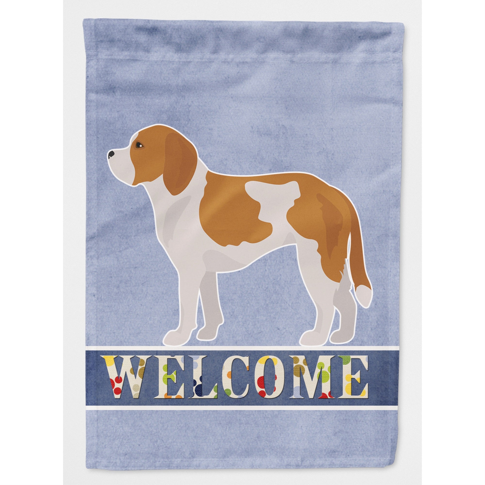 Beaglier #1 Welcome Flag Canvas House Size